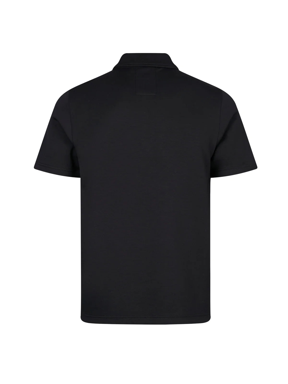 Luke Mainline euphonic modal zip polo shirt - BLACK