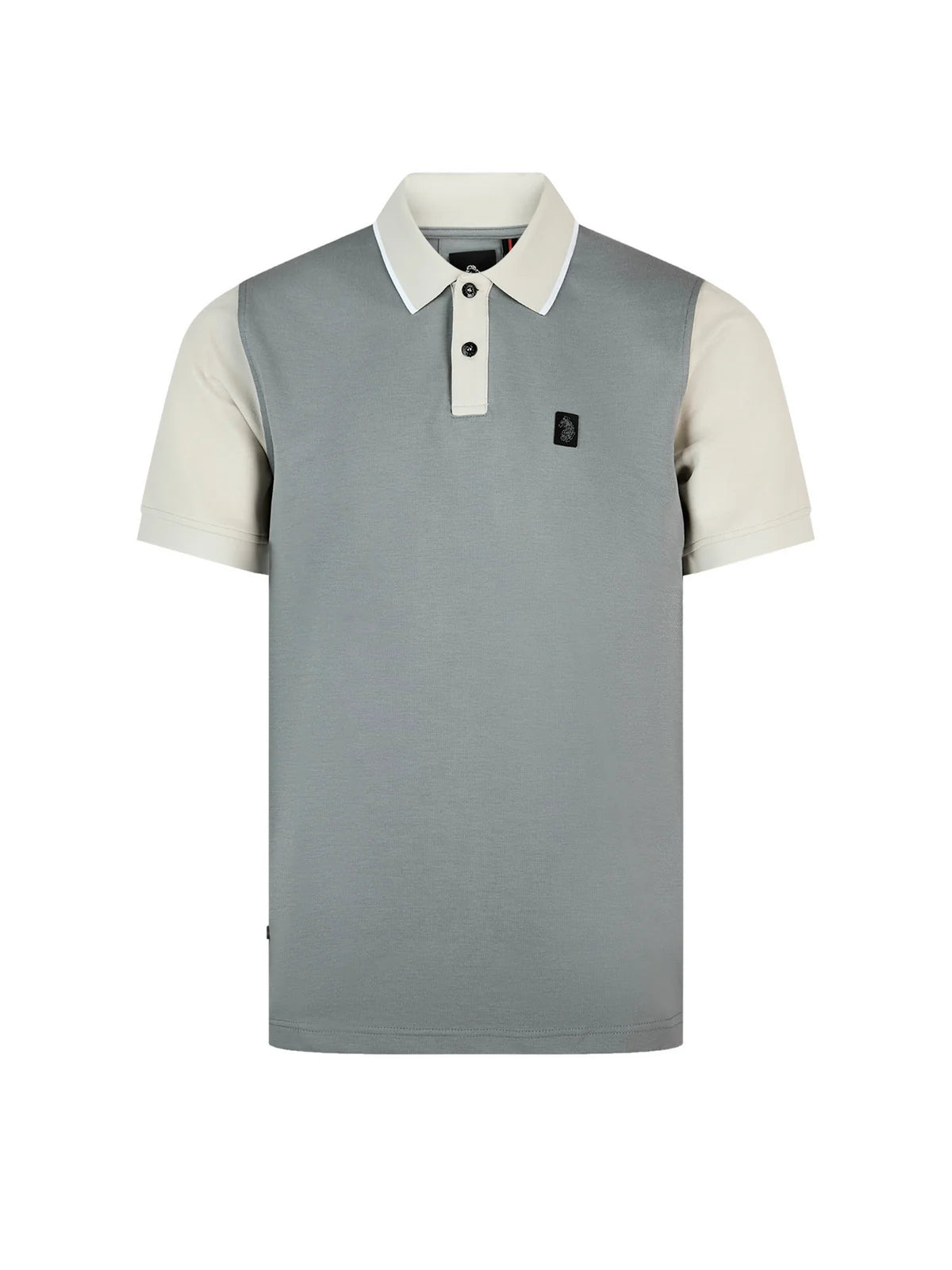 Luke Mainline saddleworth 1000 polo shirt - concrete stone