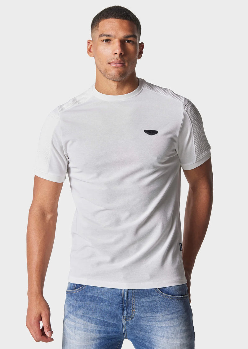 883 Police Maspes Regular Fit T-Shirt - BONE WHITE