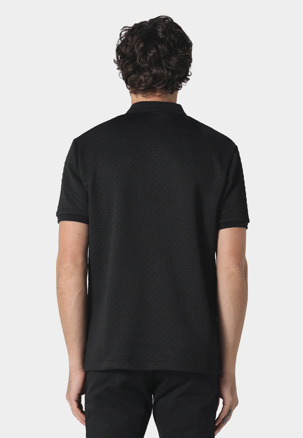 883 Police Mereto Polo Shirt Black