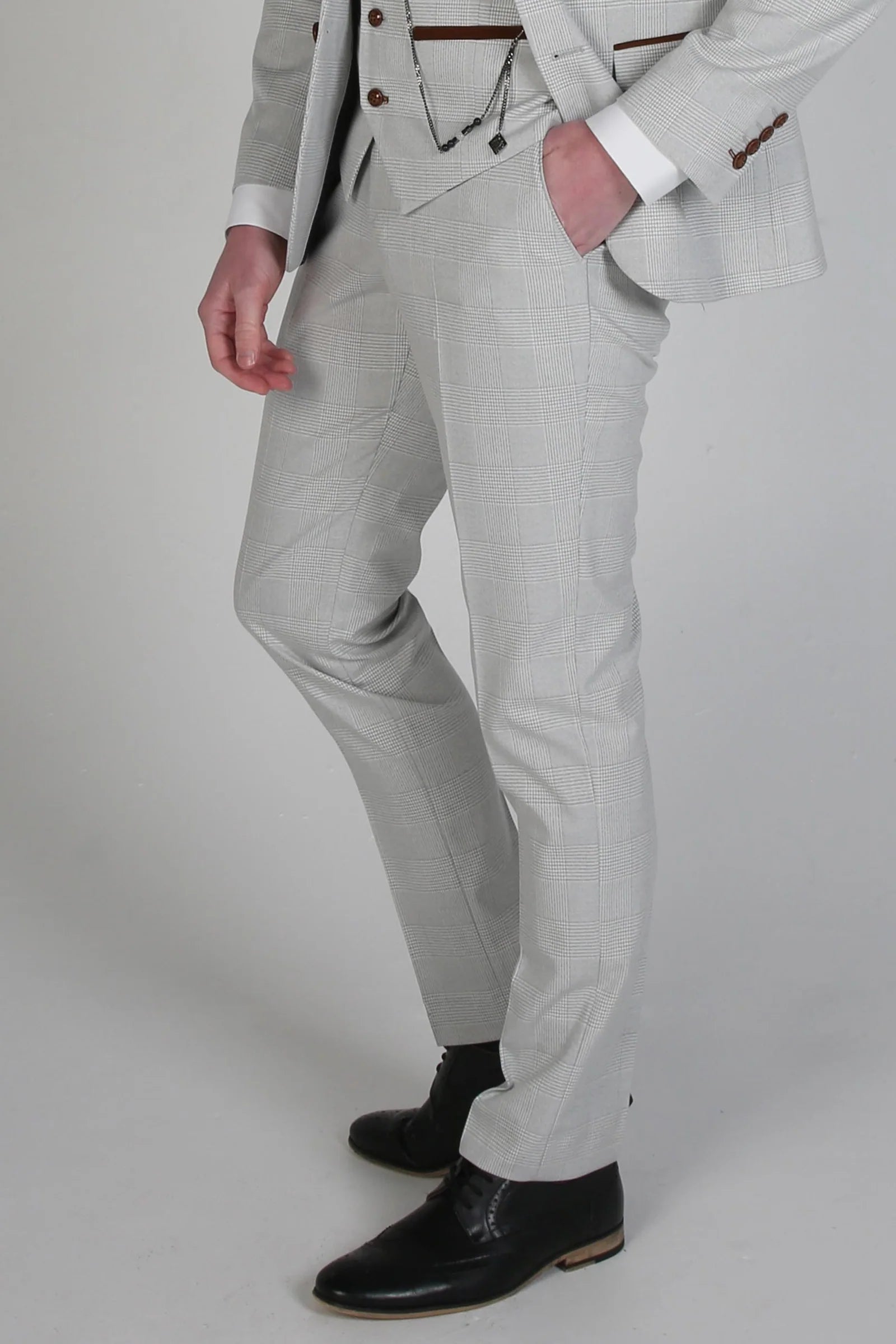 Paul Andrew Men's Mark Trousers STONE