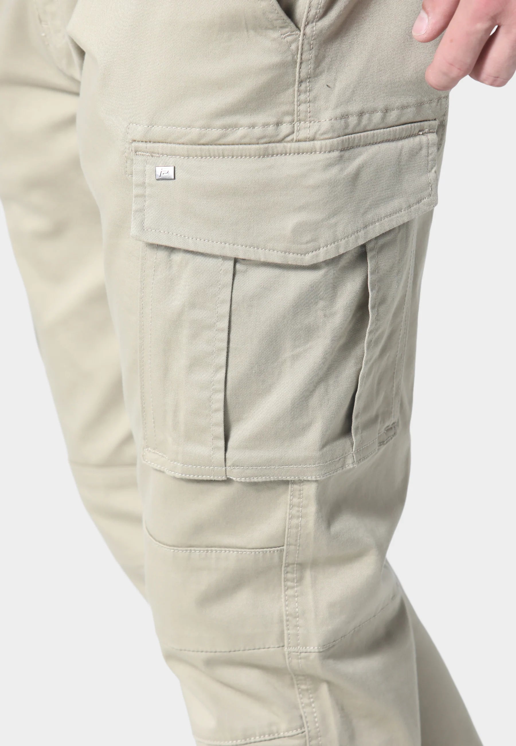 883 Police Newton Beige Cargo Pants