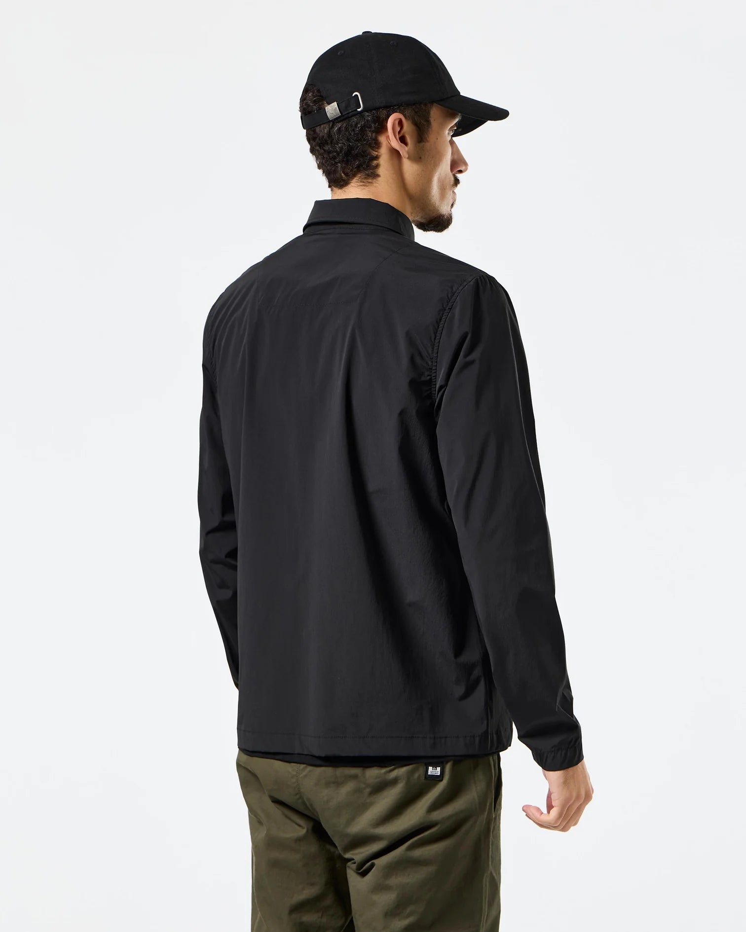 Weekend Offender Southbank Technical Over-Shirt - BLACK