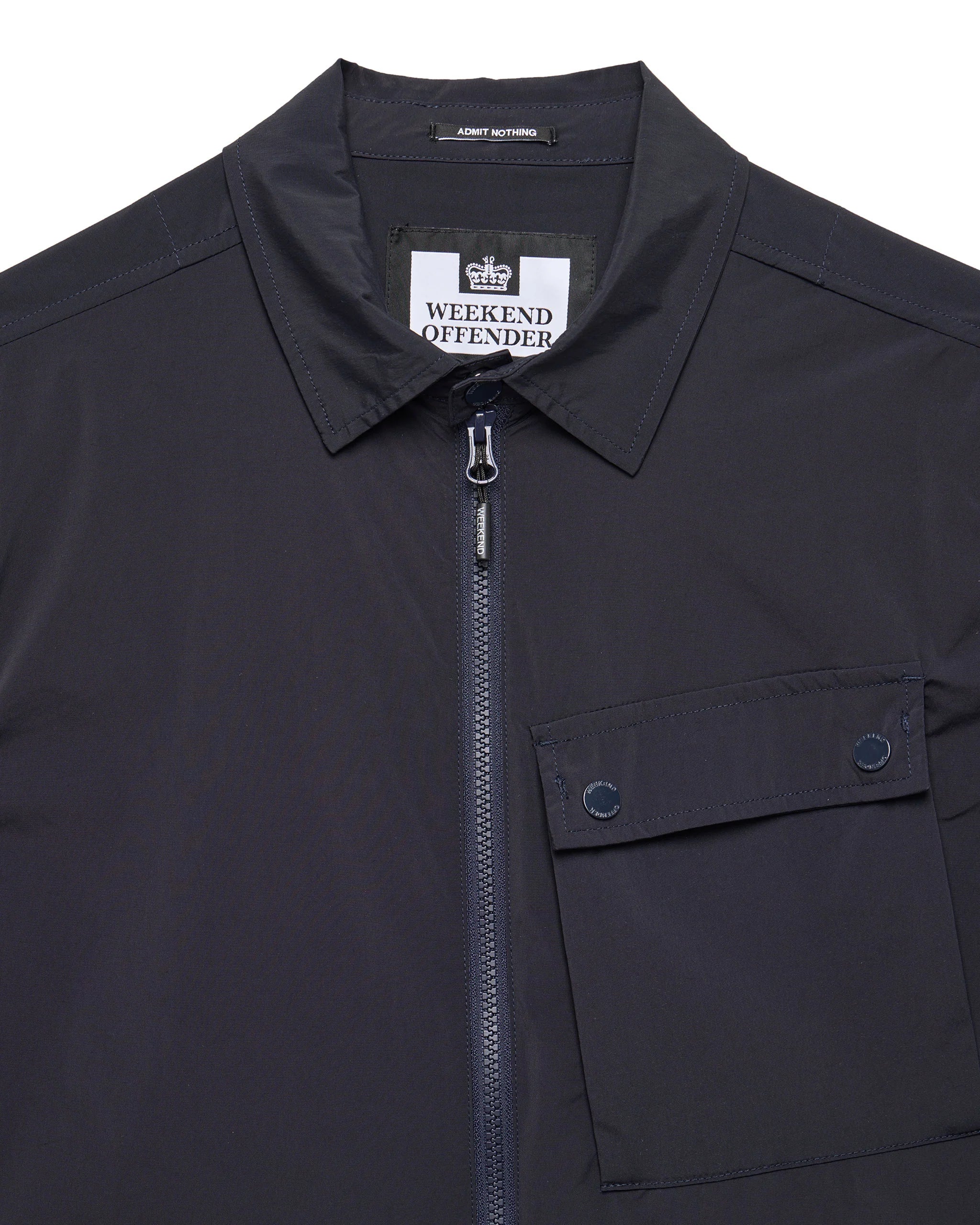 Weekend Offender Southbank Over-Shirt Navy