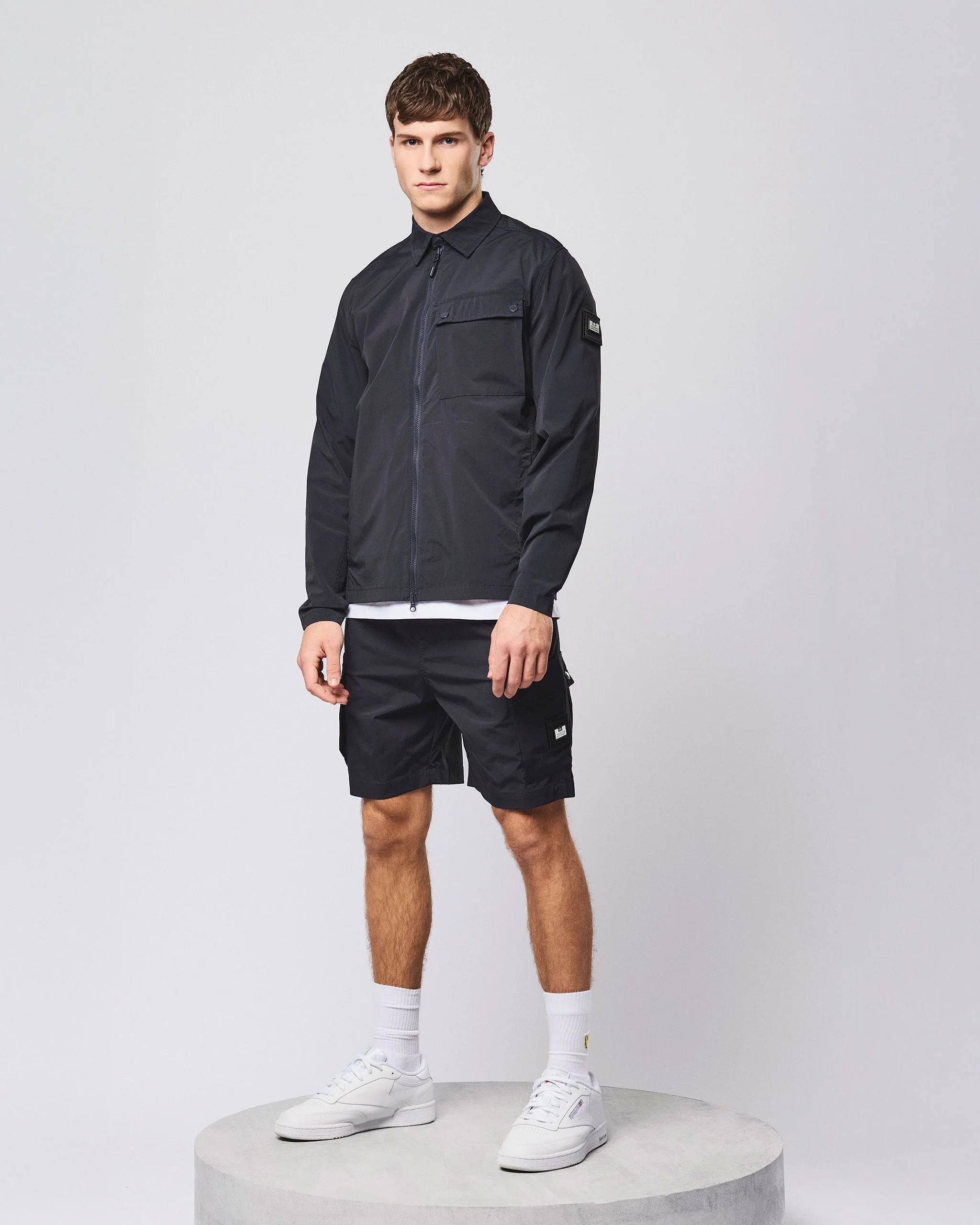 Weekend Offender Southbank Over-Shirt Navy