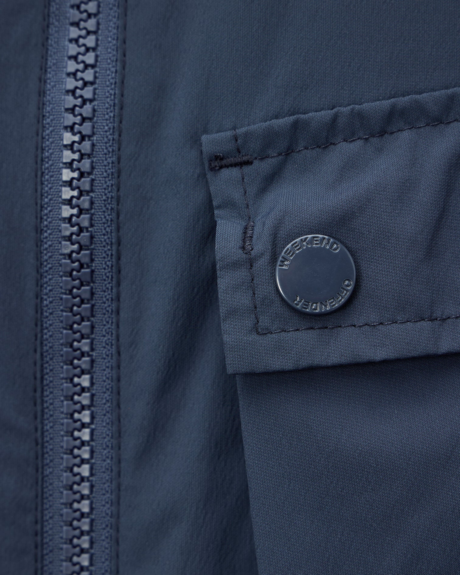Weekend Offender Southbank Over-Shirt Lagoon Blue