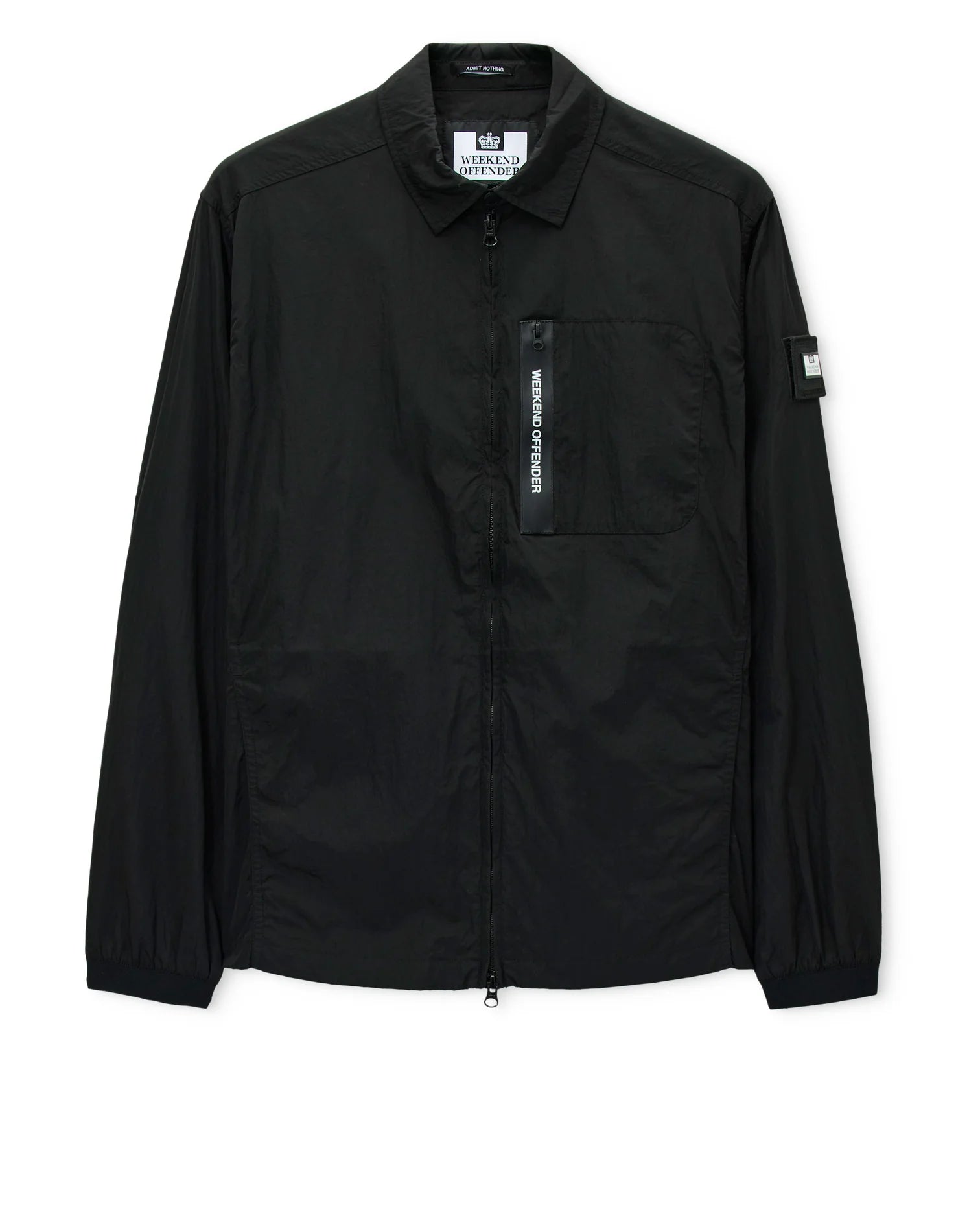 Weekend Offender Halen Over-Shirt Black