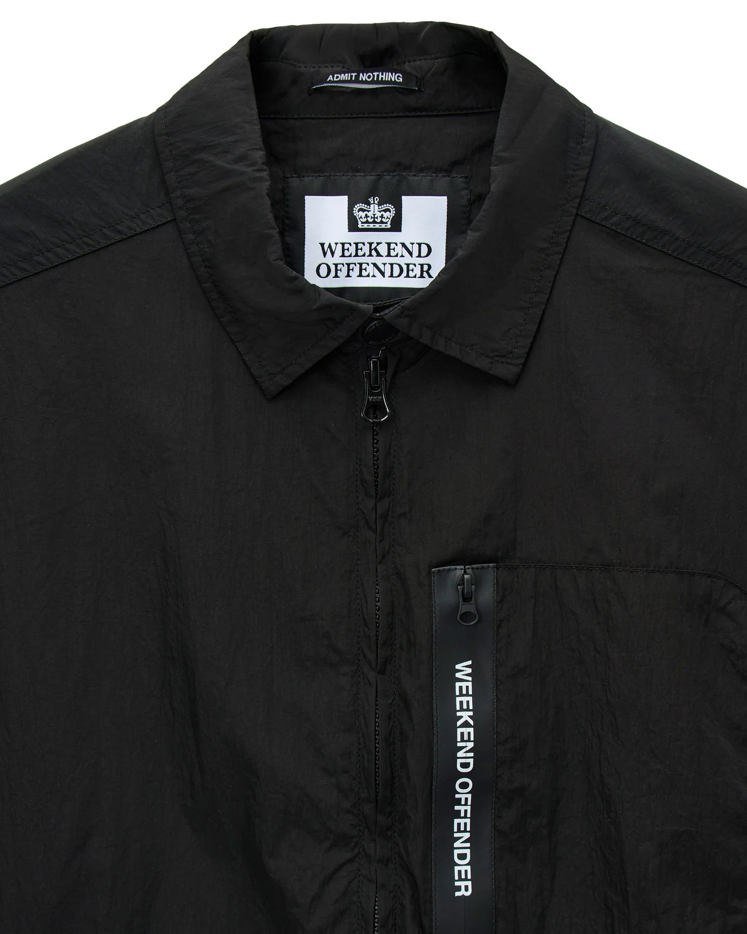Weekend Offender Halen Over-Shirt Black