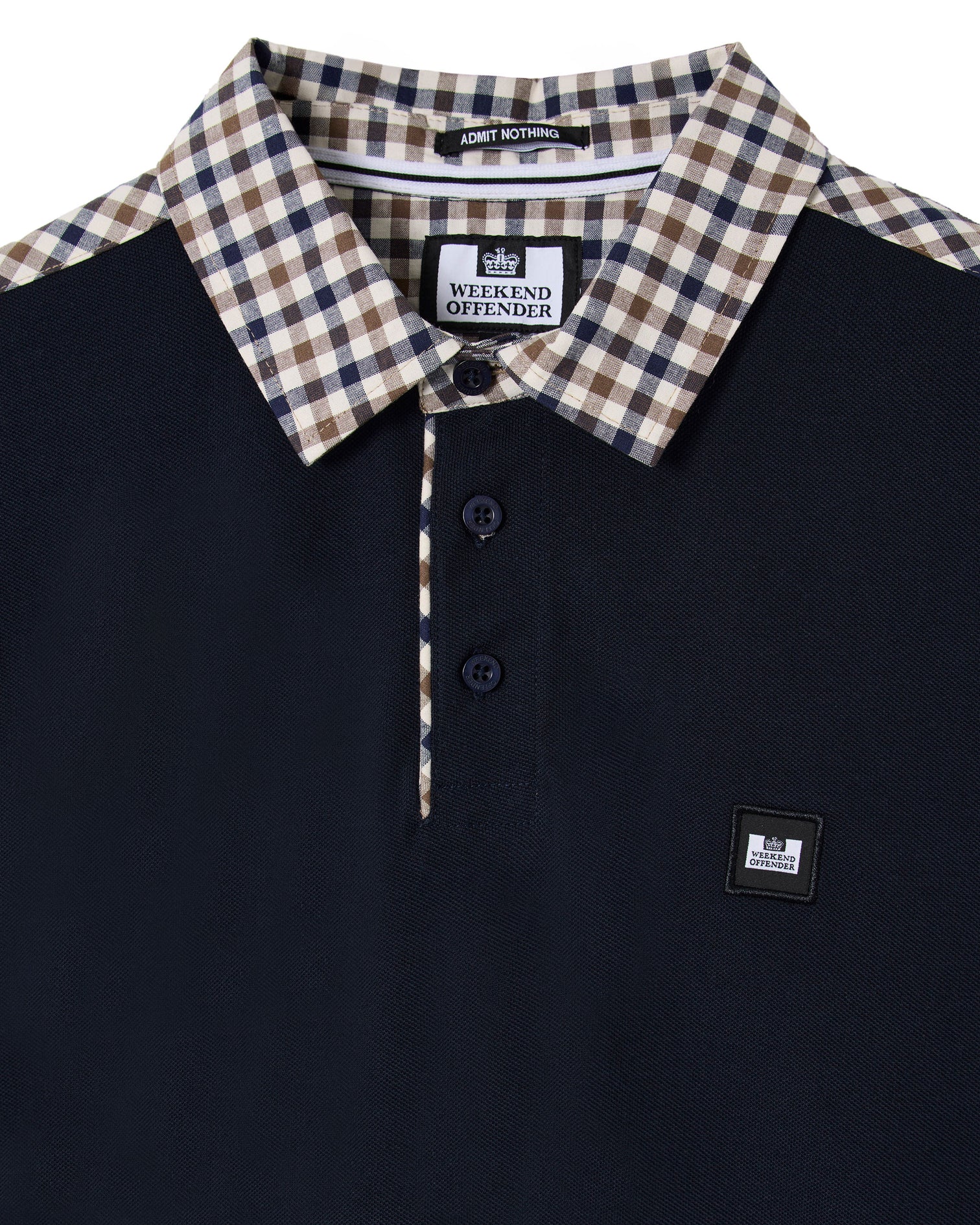 Weekend Offender Costa Polo Shirt Navy