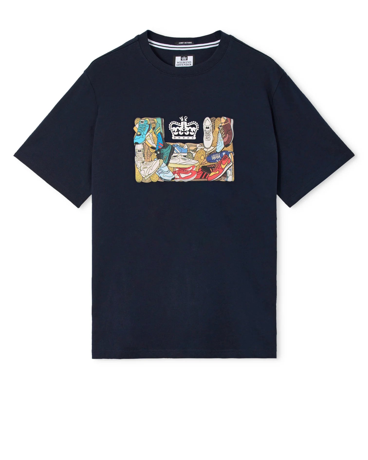 Weekend Offender D'Arblay Graphic T-Shirt NAVY