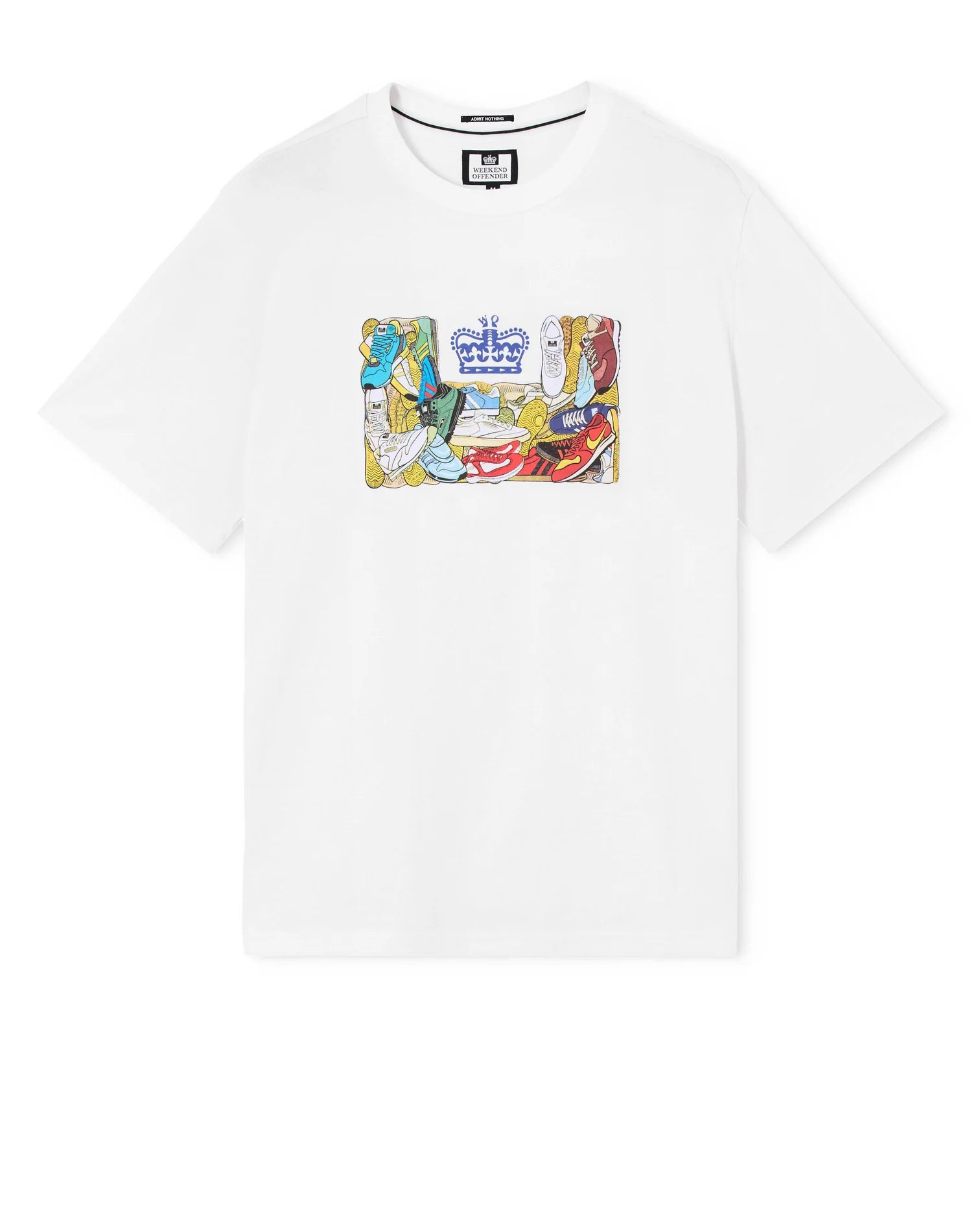 Weekend Offender D'Arblay Graphic T-Shirt White
