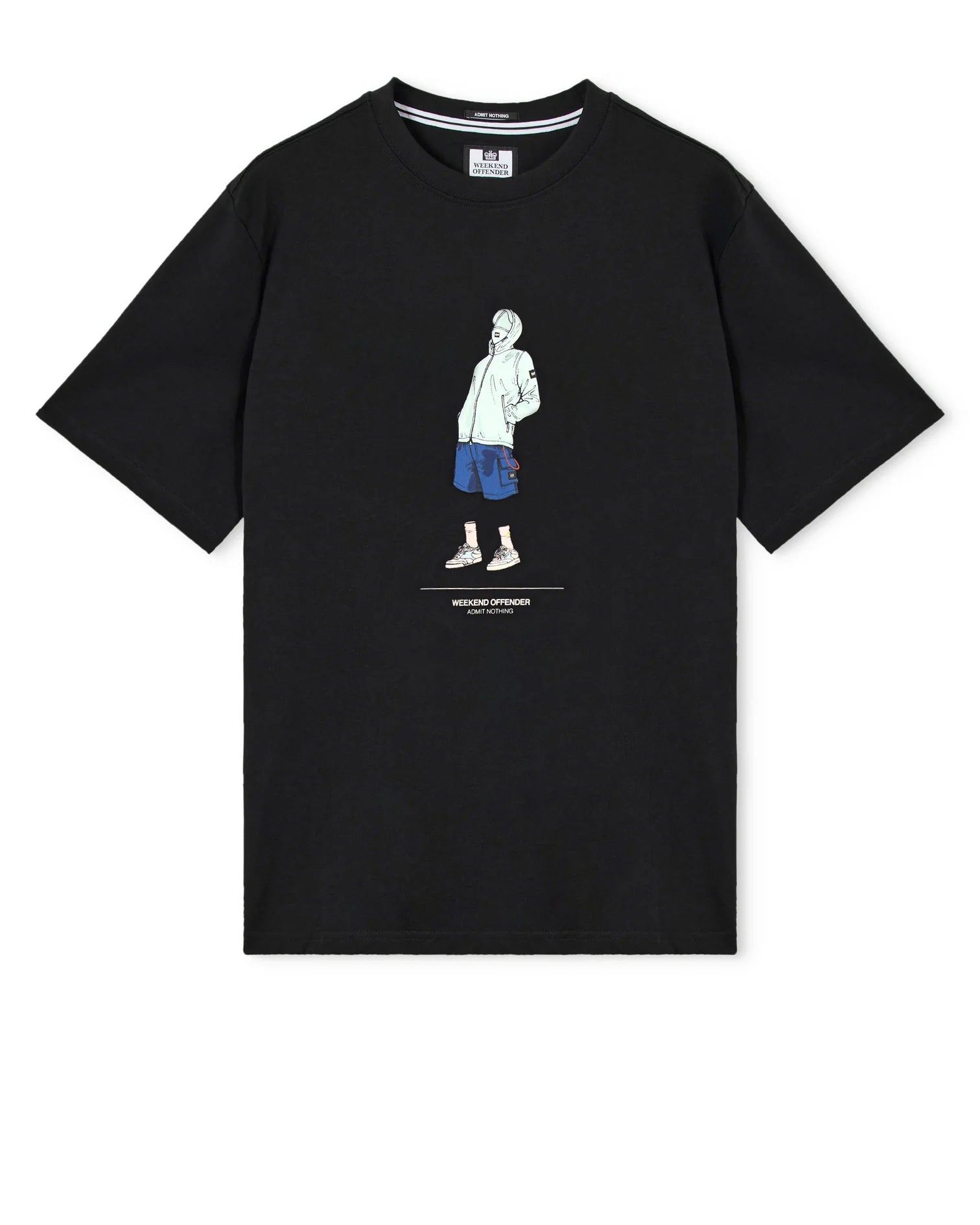 Weekend Offender Drarga Graphic T-Shirt Black