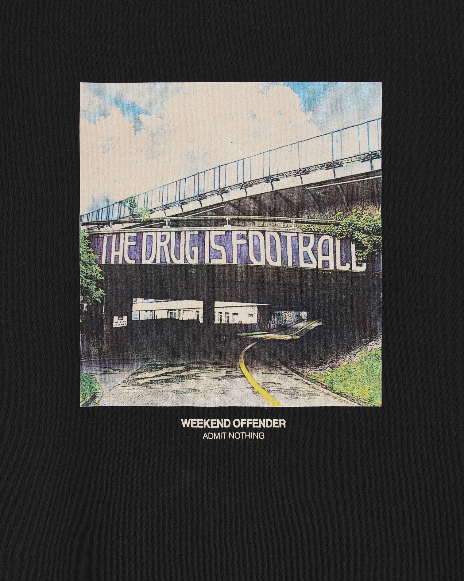 Weekend Offender The Drug Graphic T-Shirt Black