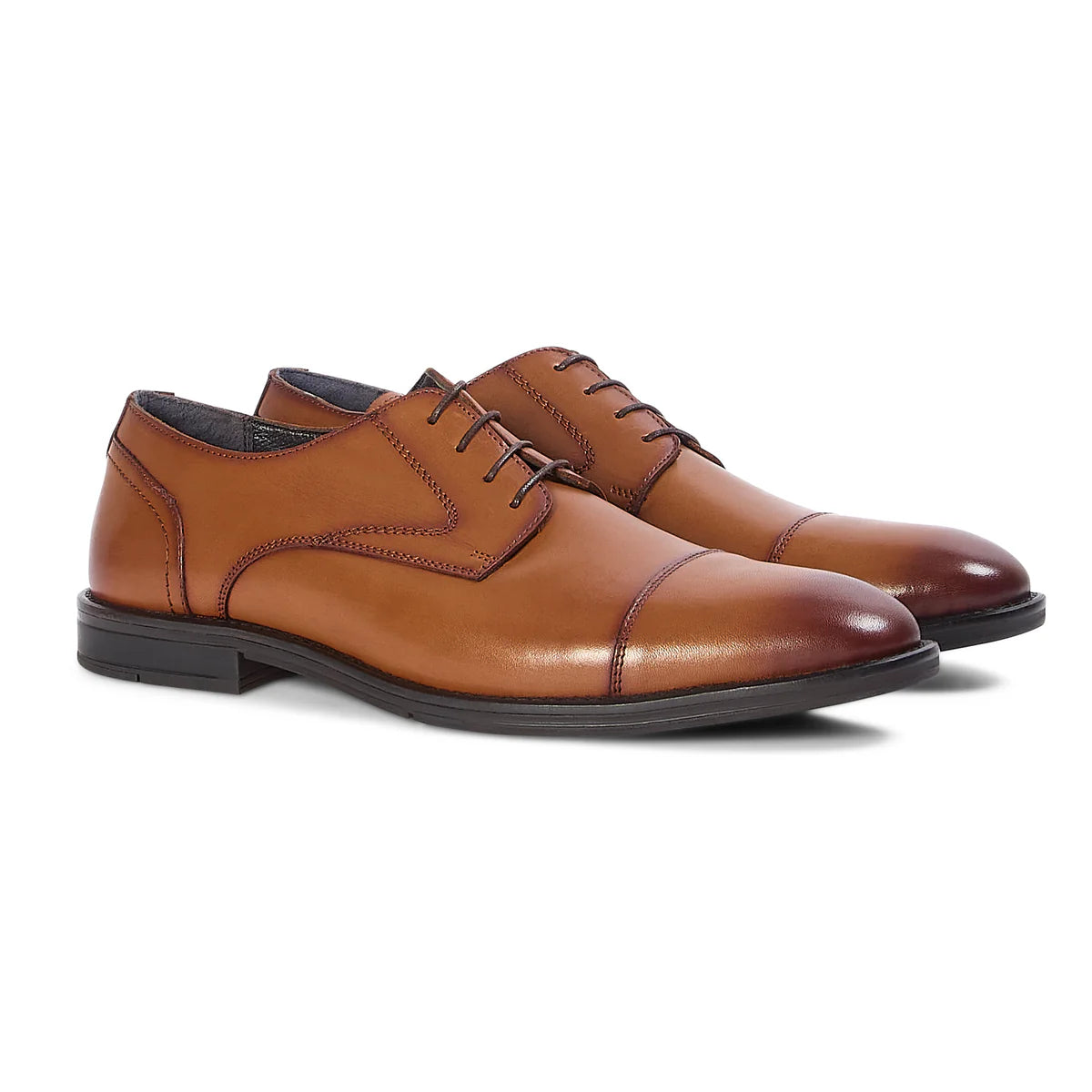Paul Andrew Regent - Tan Leather Oxford Shoe