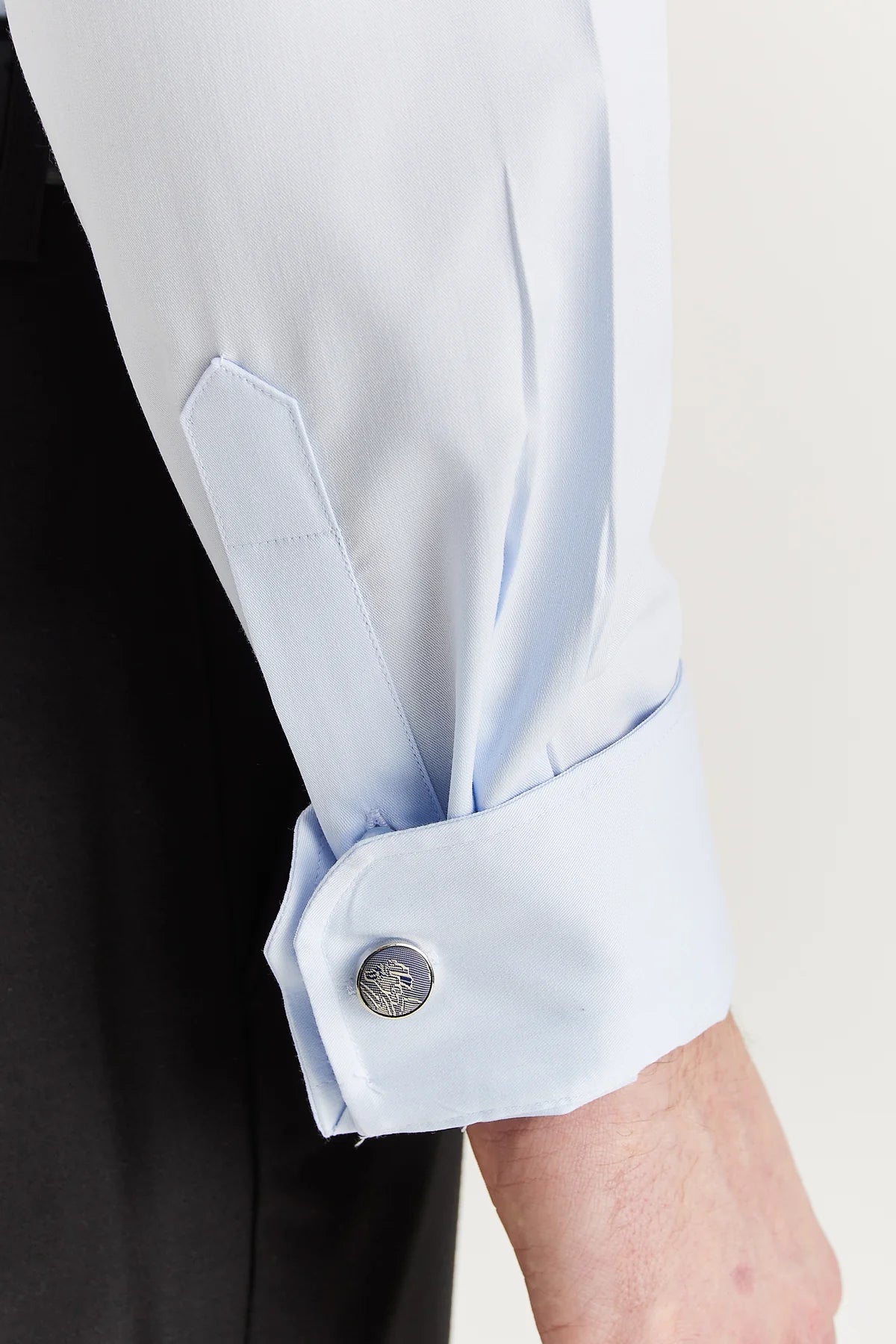 Paul Andrew Oliver - Cutaway Collar Shirt Sky Blue