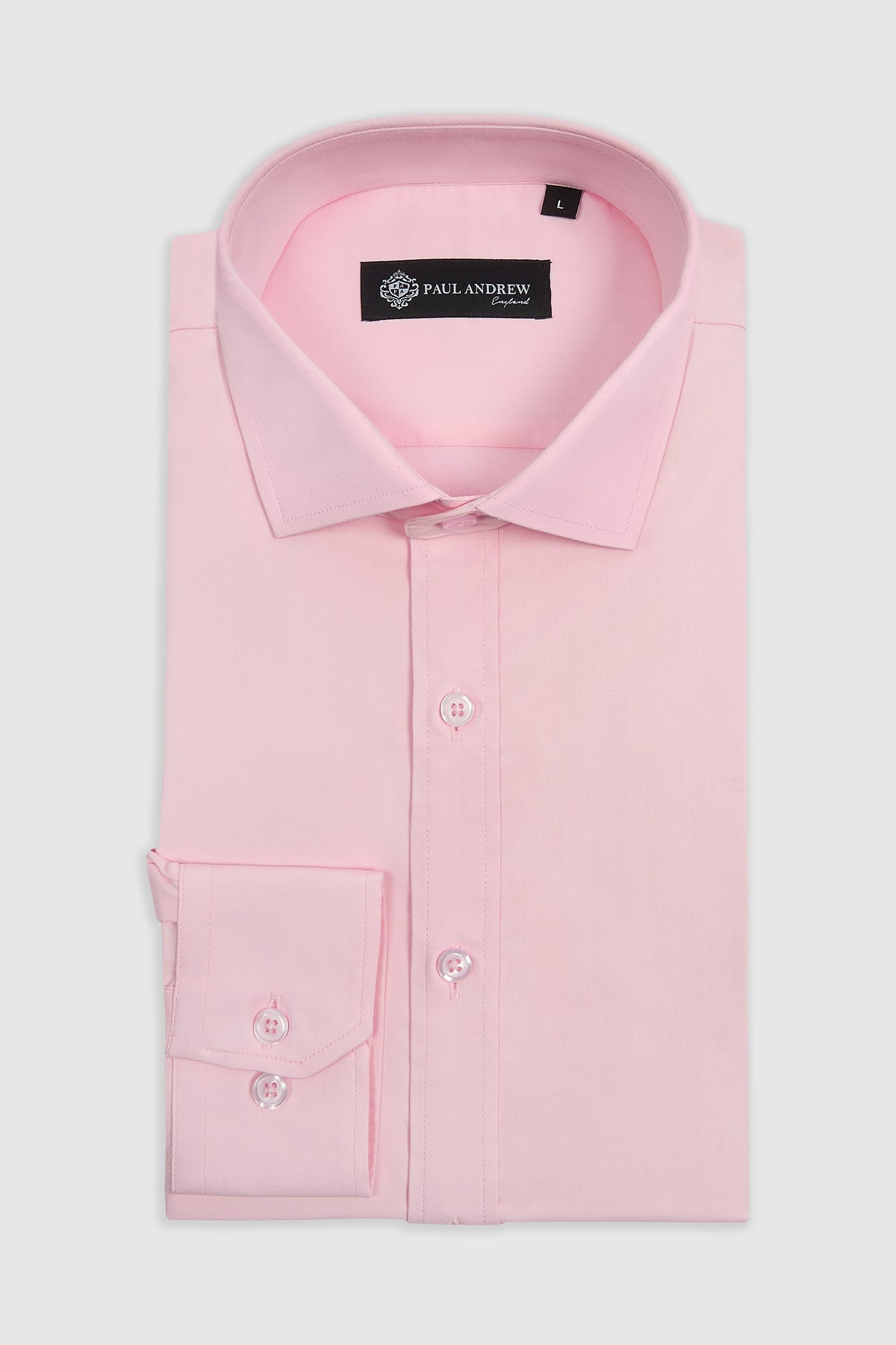 Paul Andrew Oliver - Cutaway Collar Shirt - PINK