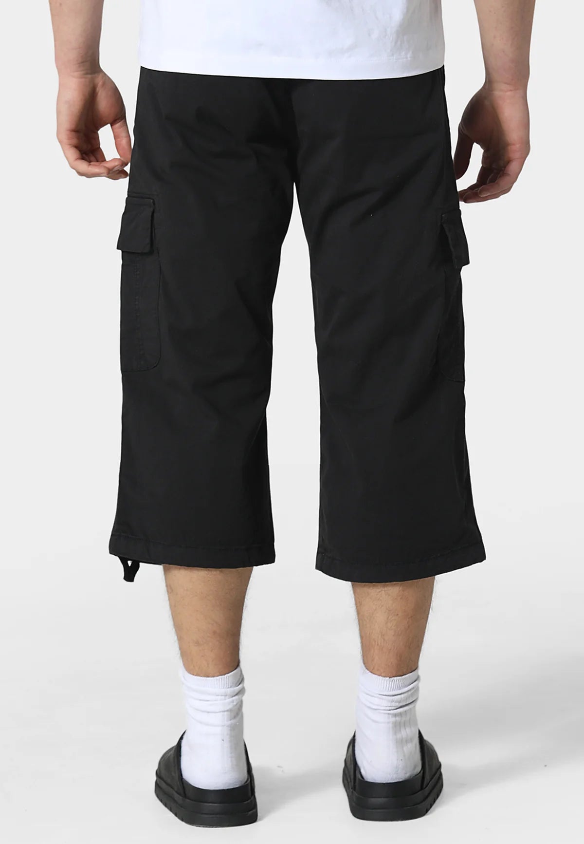 883 Police Hykeham Black Cargo Shorts