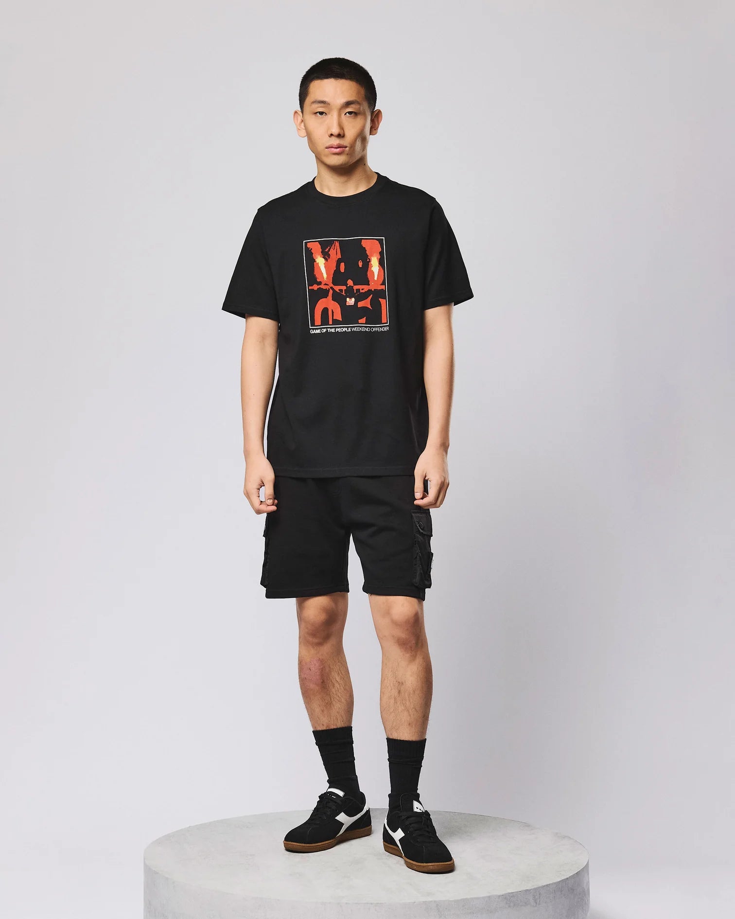Weekend Offender Nor'Easter Jogger Short BLACK