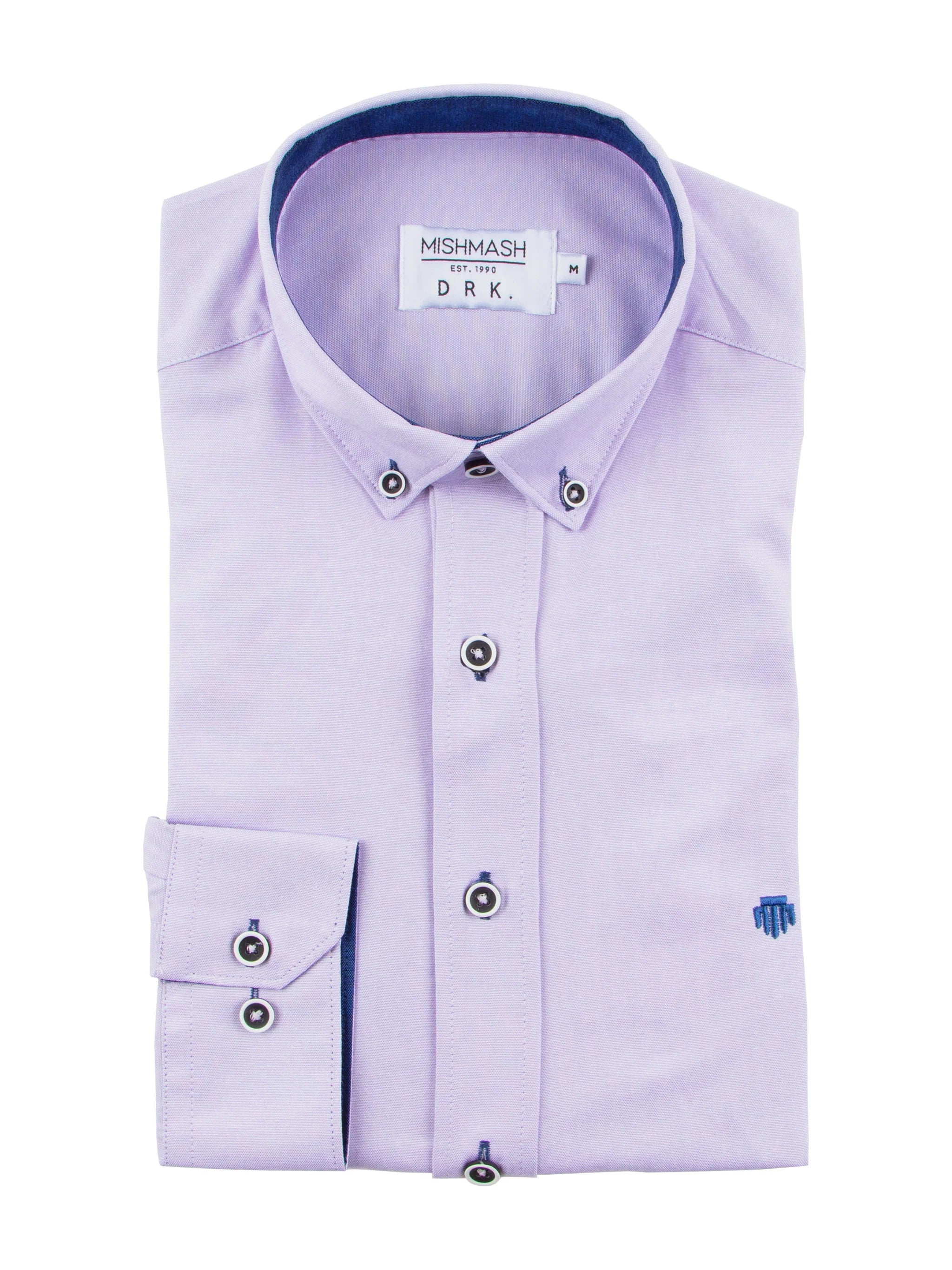 Mish Mash REGULAR FIT SUMMIT OXFORD LONG SLEEVE SHIRT - PINK