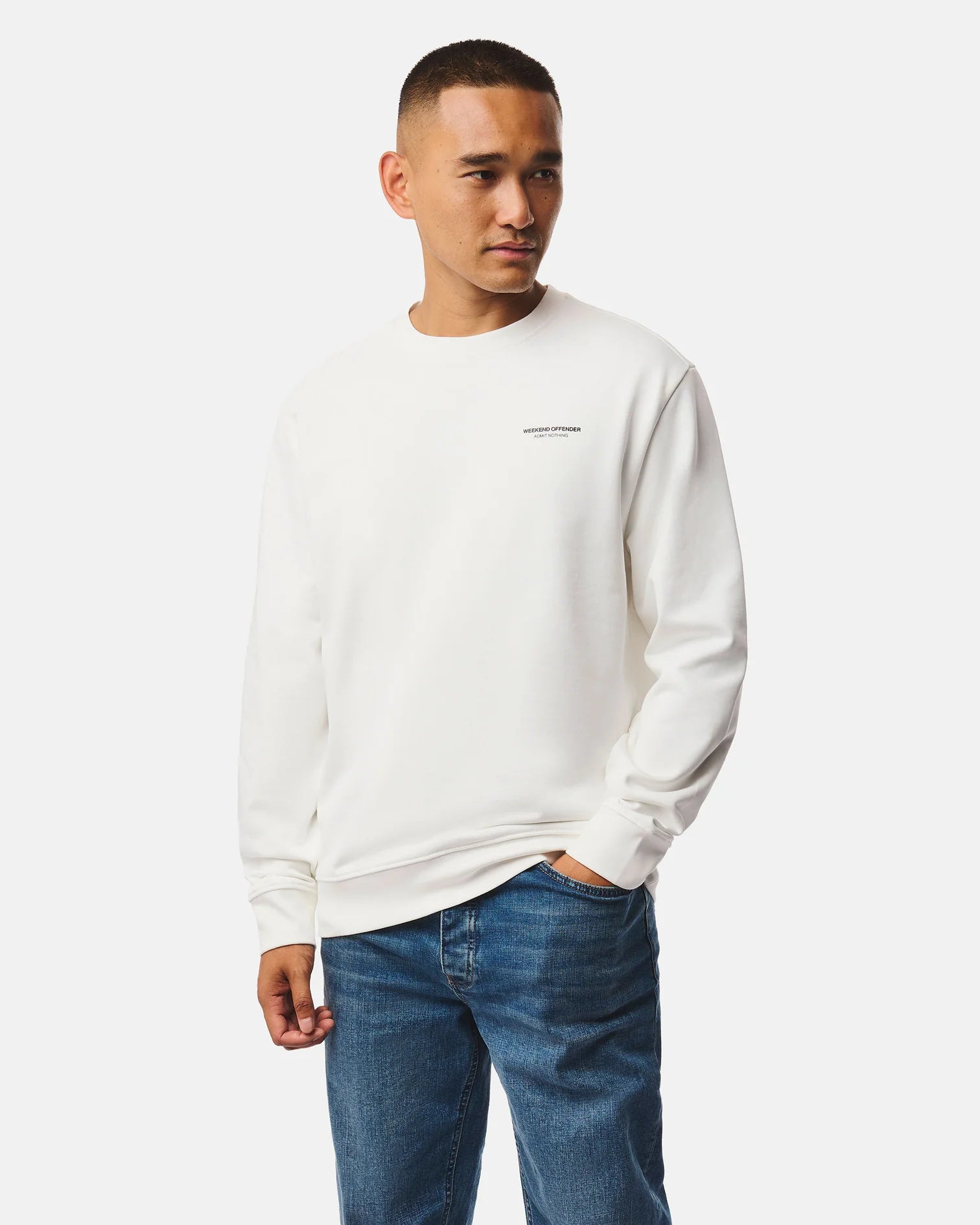 Weekend Offender Oria Sweatshirt Ghost/Black