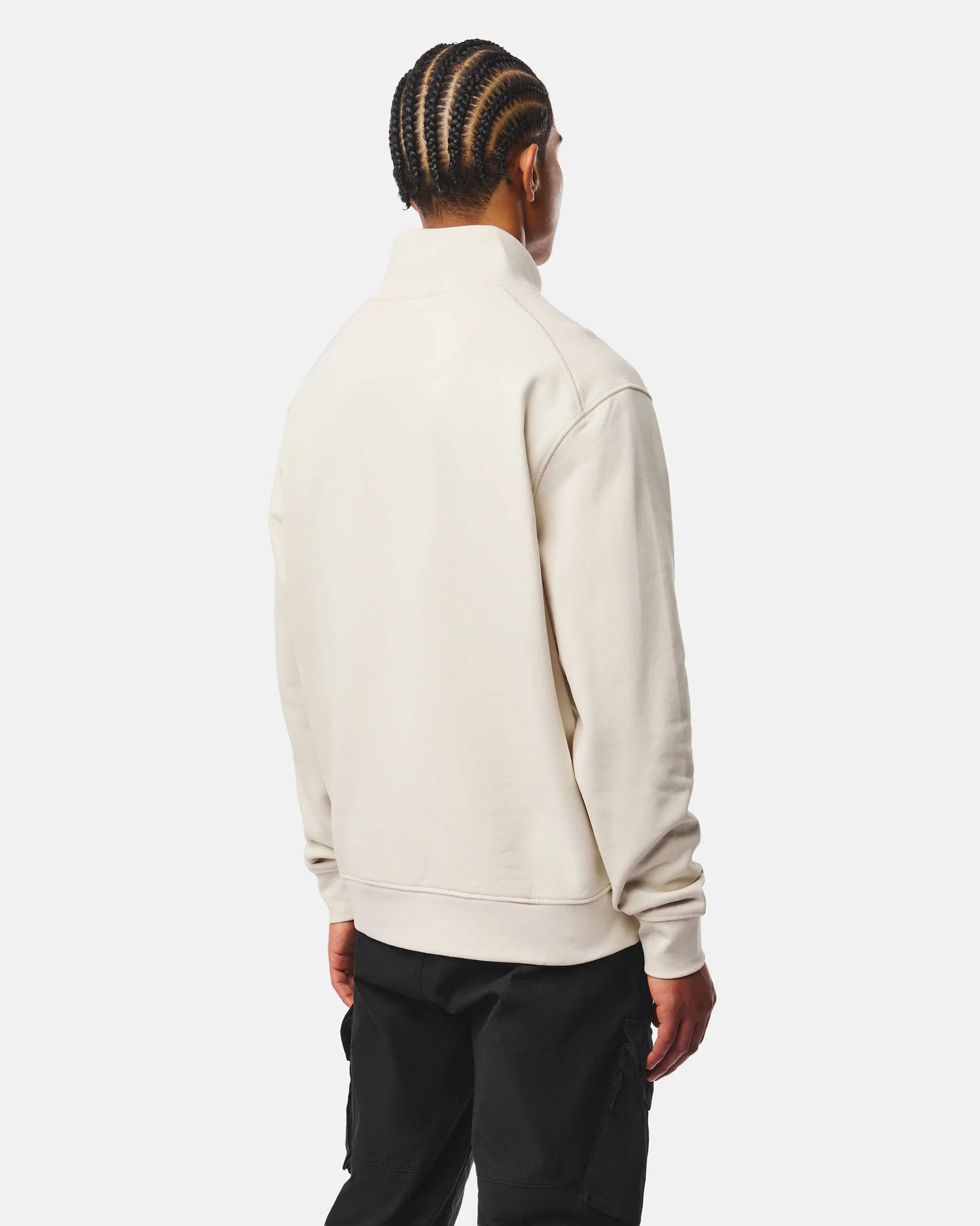 Weekend Offender Kraviz Quarter Zip Sweatshirt Calcium