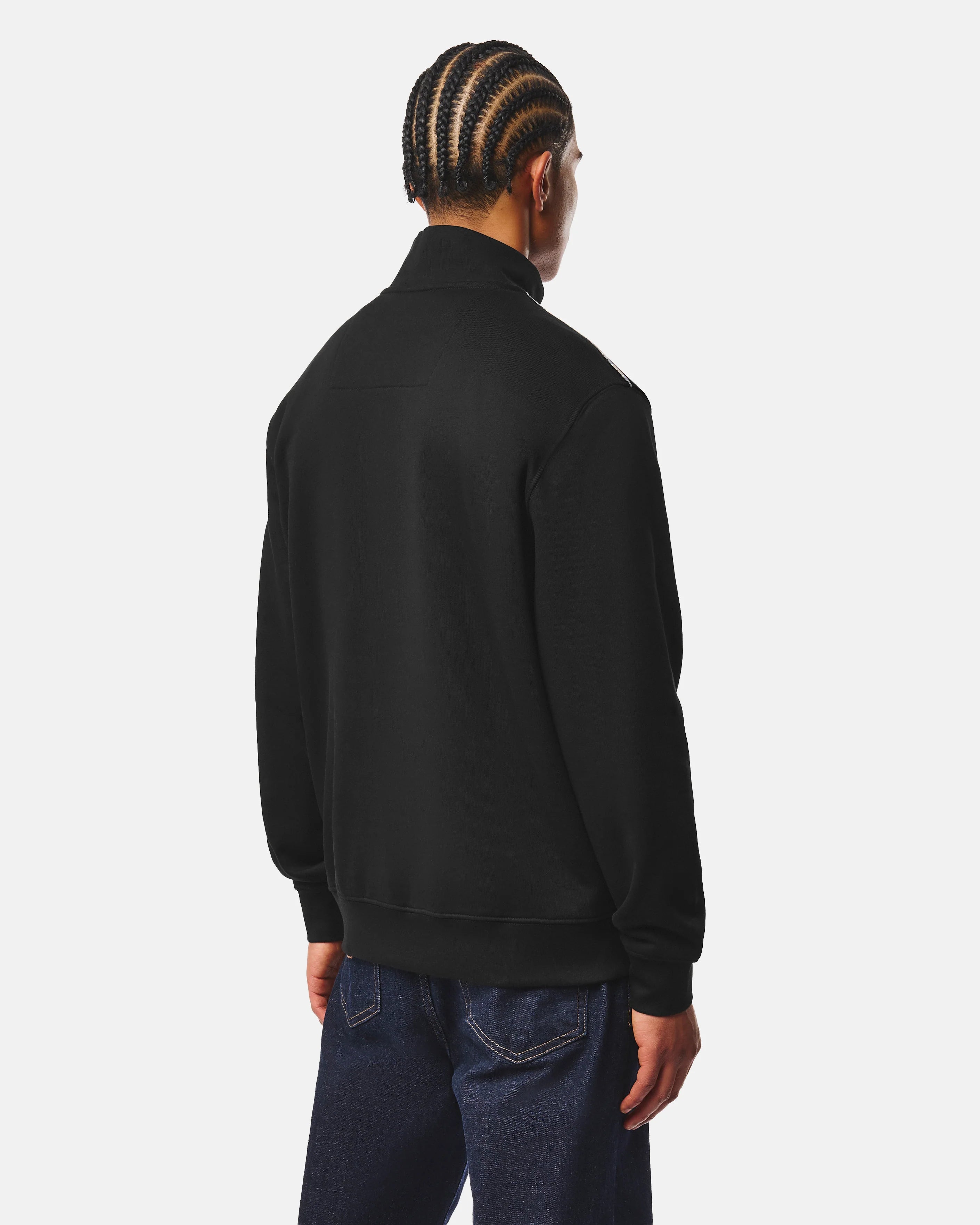 Weekend Offender Matisa Quarter Zip Sweatshirt Black