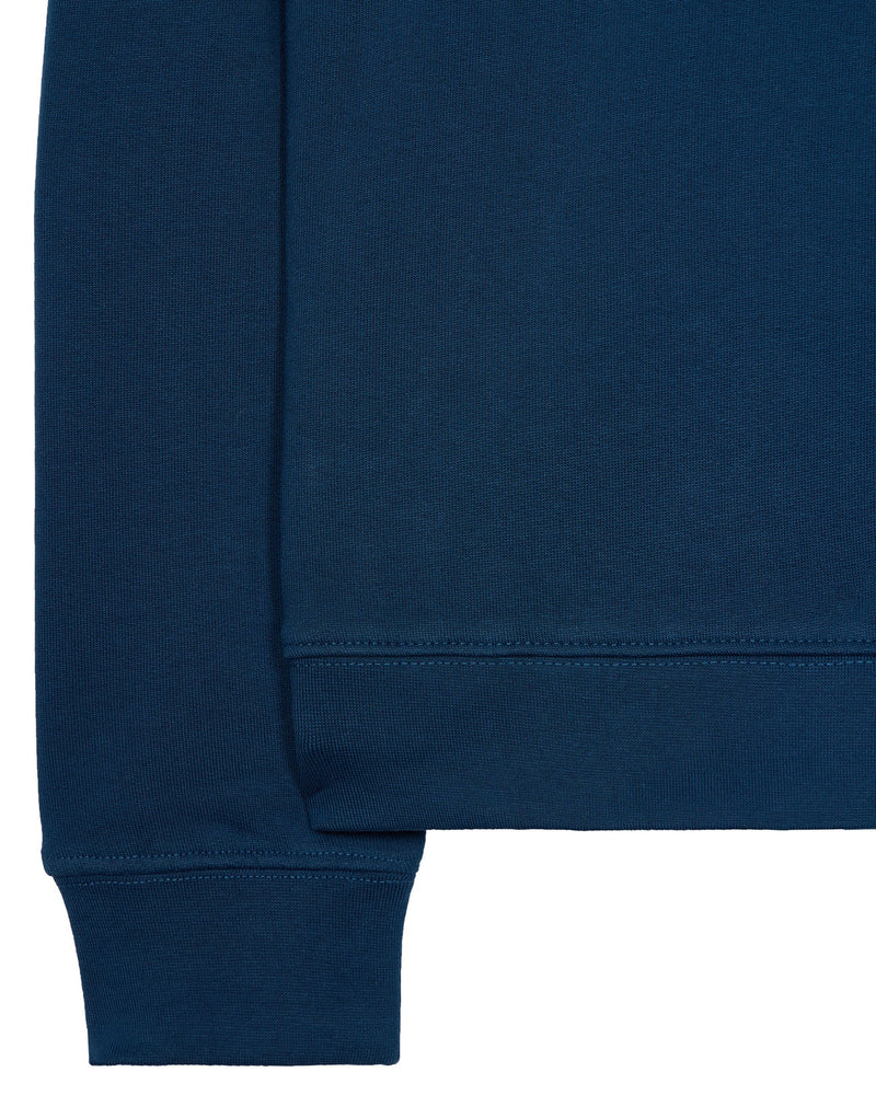 Weekend Offender Ferrer Badge Sweatshirt - JUNIPER BLUE