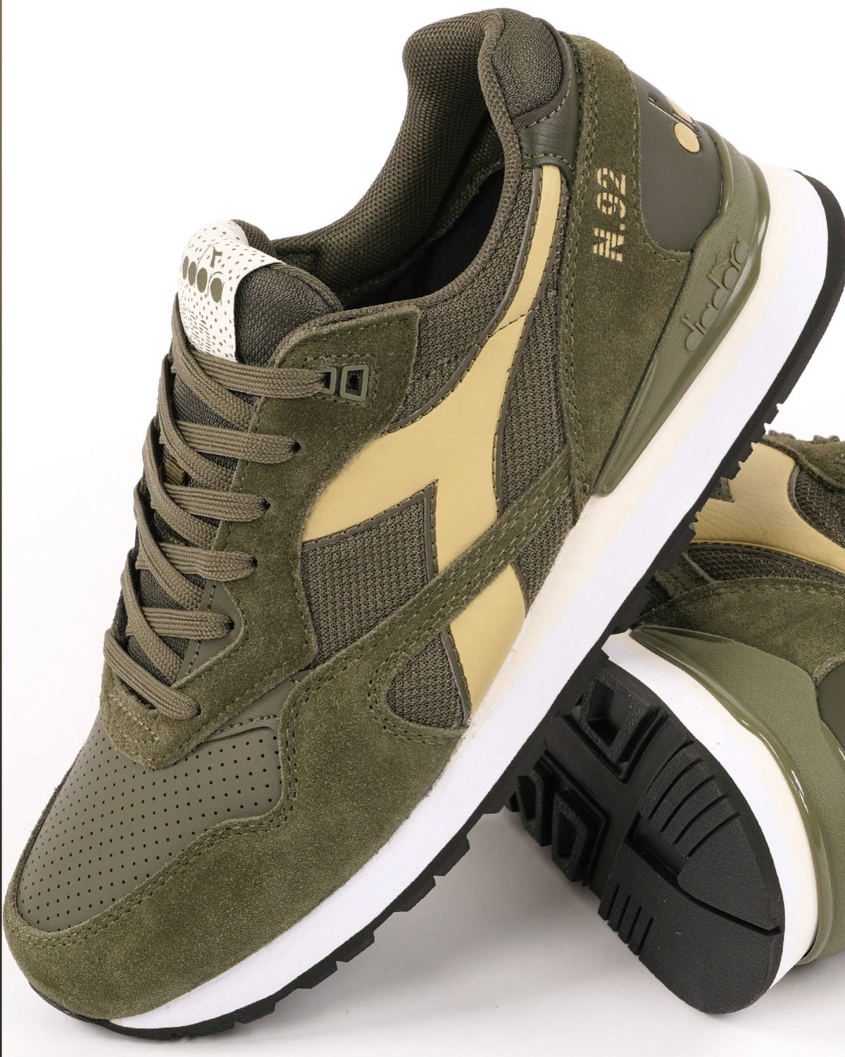 Diadora N.92 Advance Trainers Green Toad