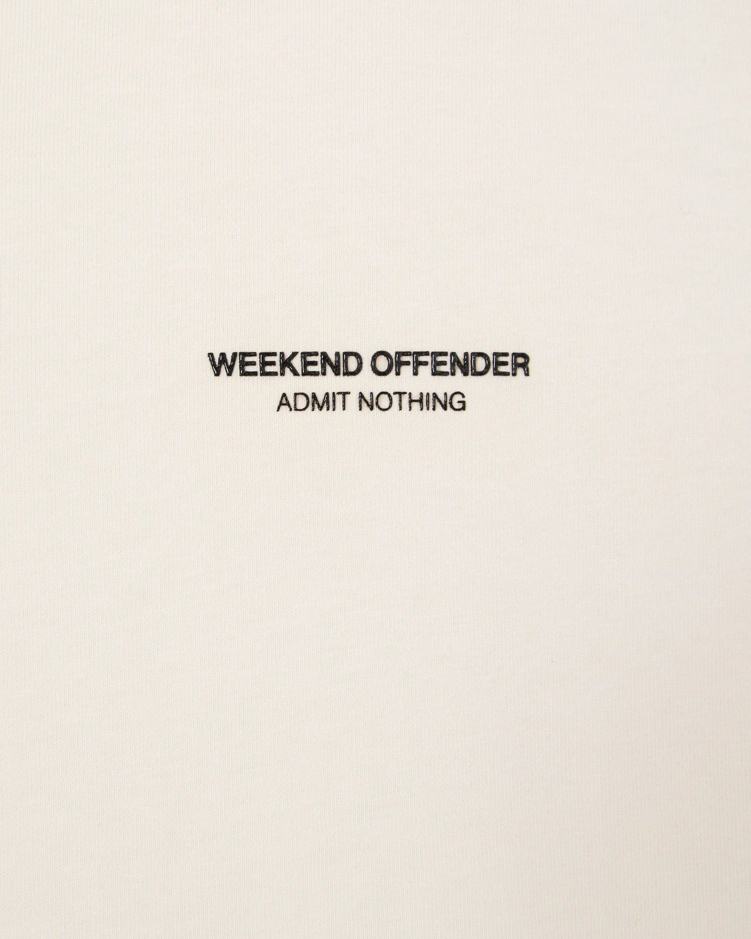 Weekend Offender Mouras T-Shirt Ghost/Black