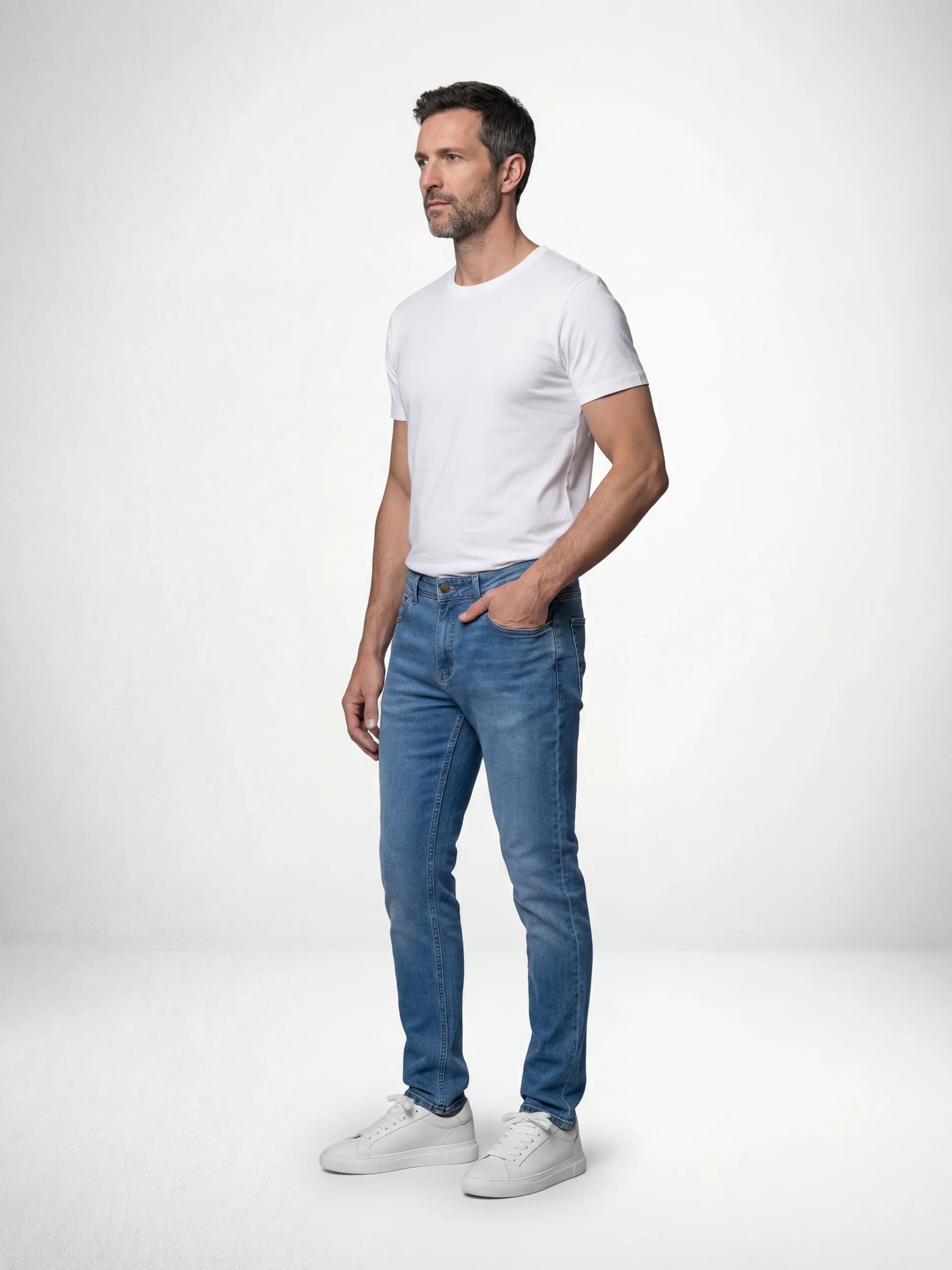 Mish Mash Tapered Fit Mirage Light Jean LIGHT Blue