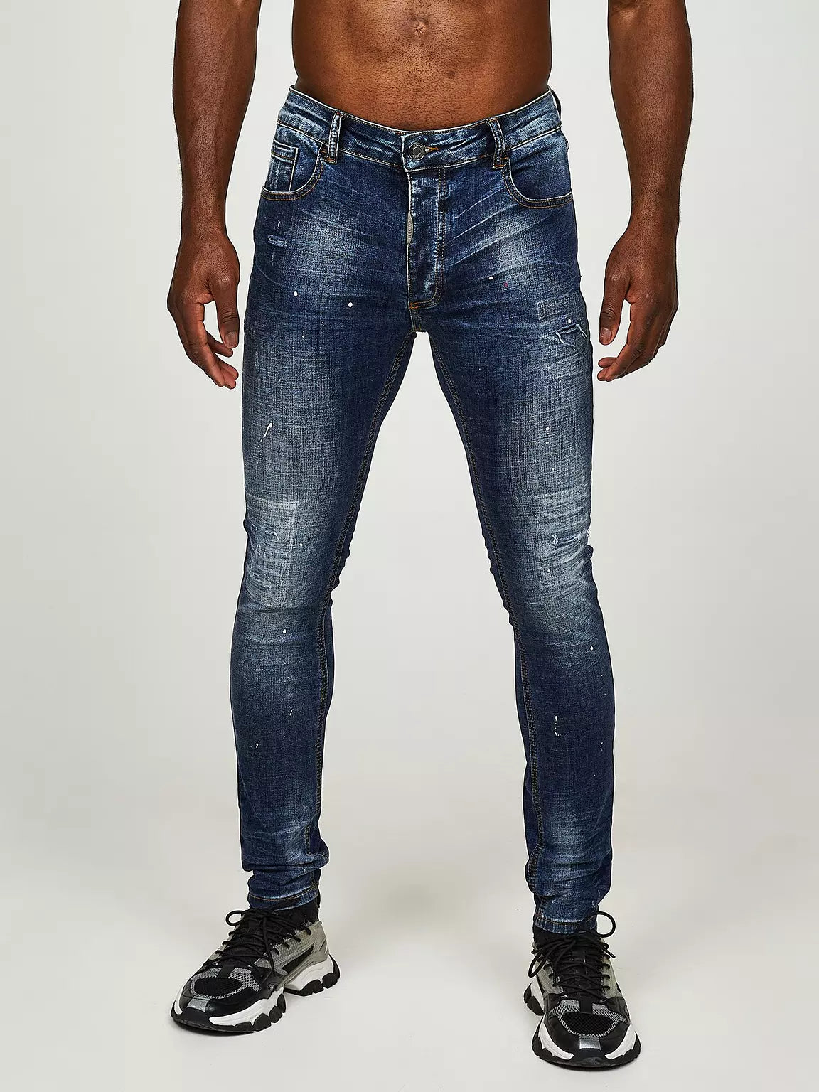 Alessandro Zavetti Rossi 2.0 Super Slim Fit Jeans - Indigo Blue