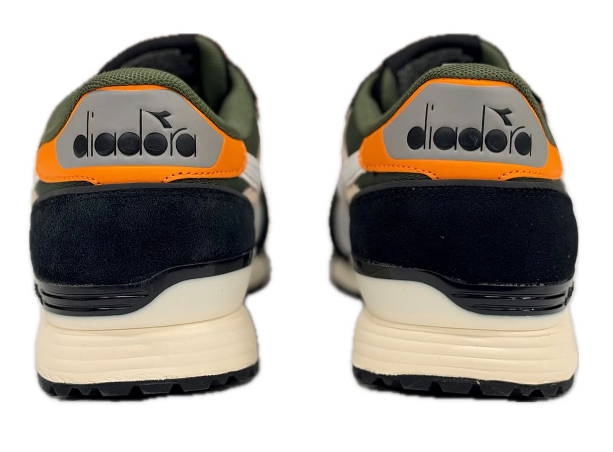 Diadora Titan Trainers Bronze Green/Black/White