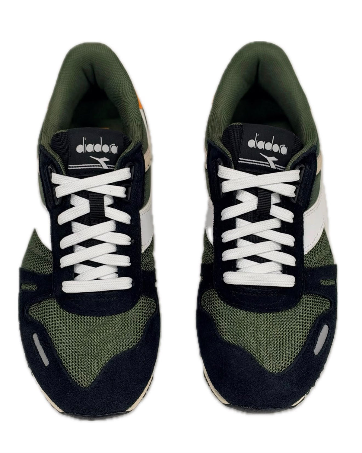 Diadora Titan Trainers Bronze Green/Black/White