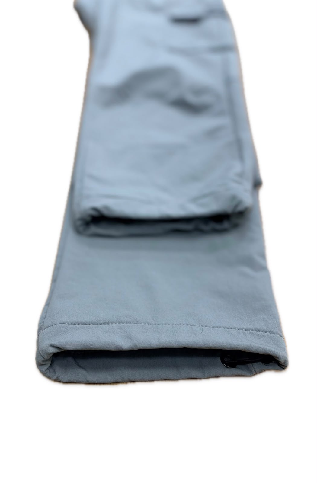 Enzo Jeans Milano Technical Ripstop Cargo Pants Light Grey