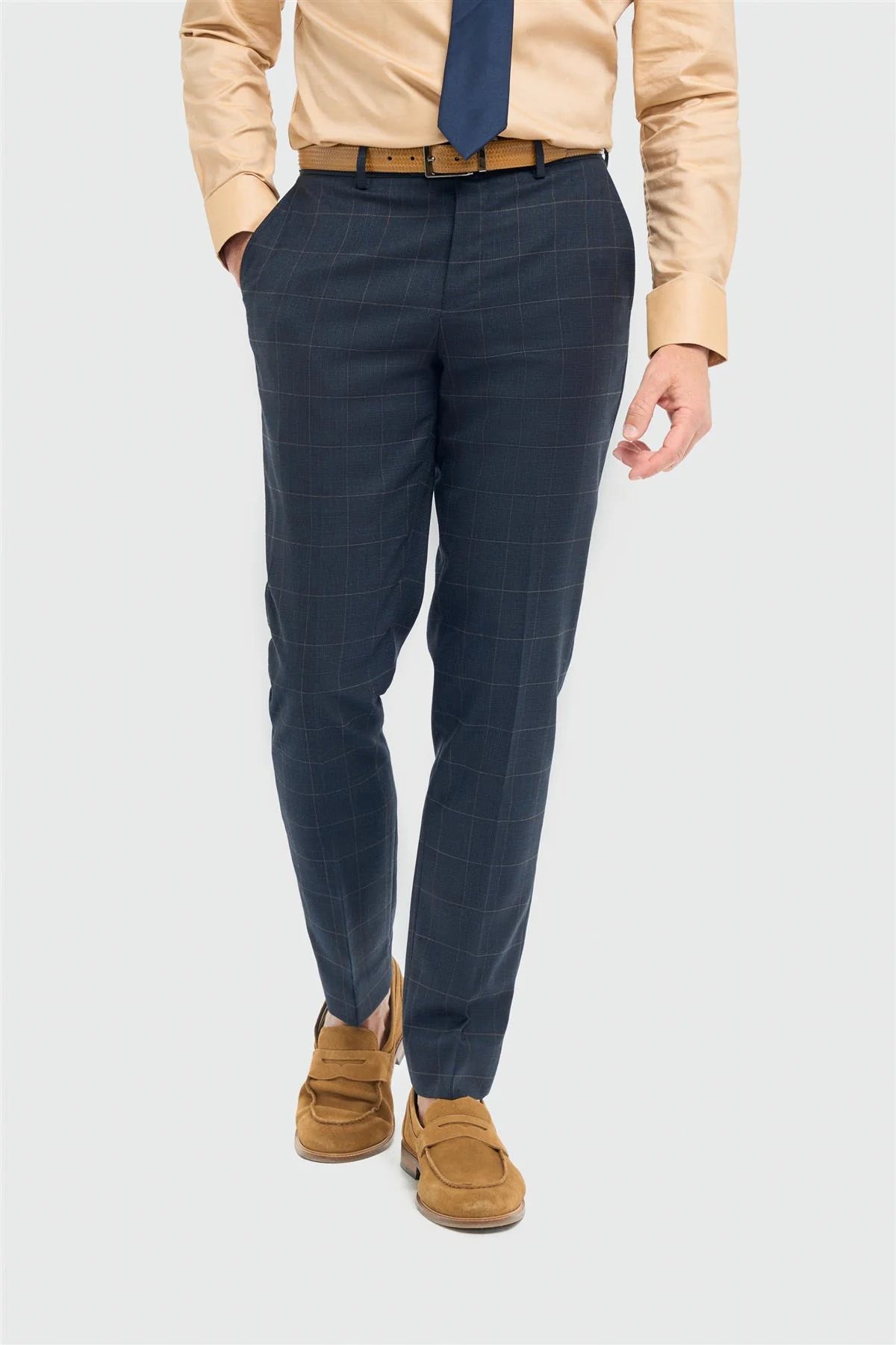 House of Cavani Torino Navy Trouser