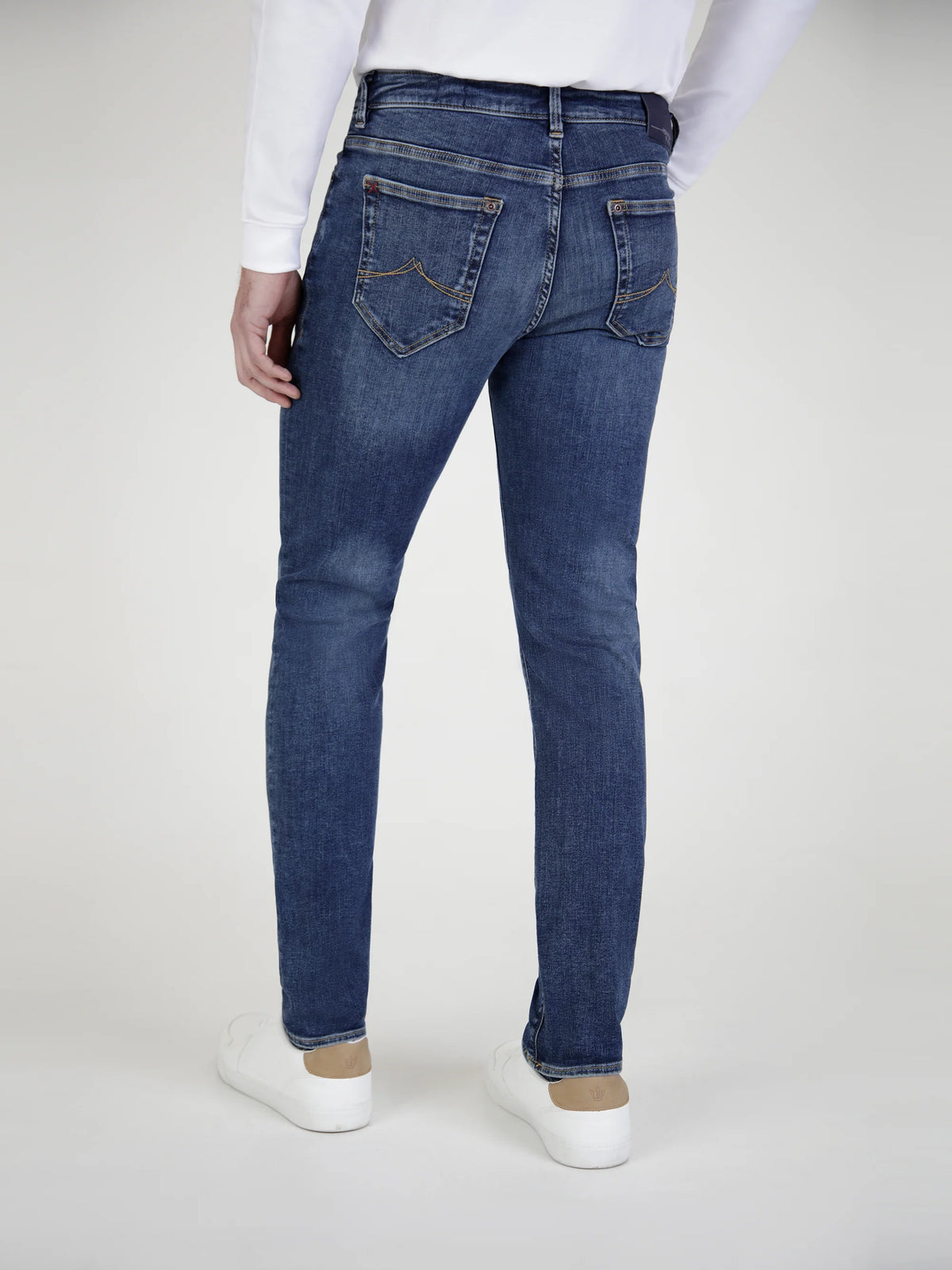 Mish Mash 1984 Tapered Fit Flex Active Jeans Mid Wash