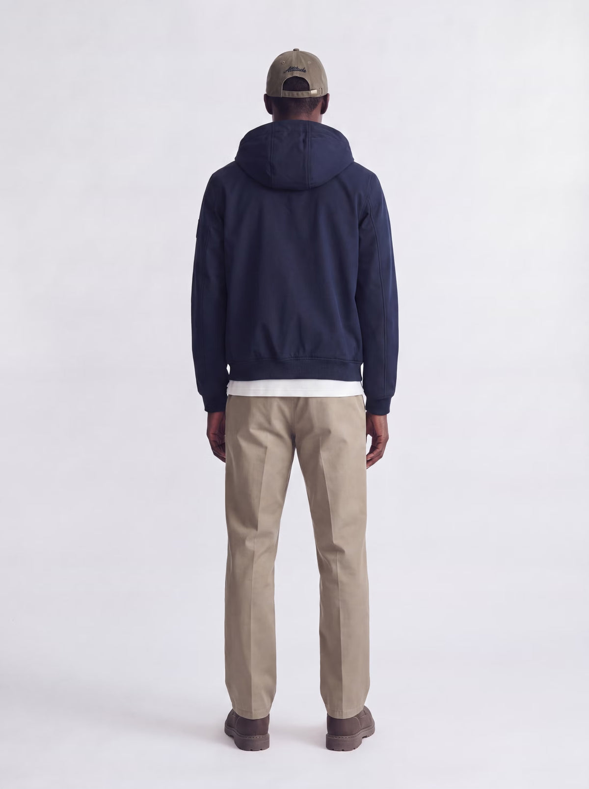 Jack&Jones Basic Softshell Hooded Jacket in Blue / Sky Captain