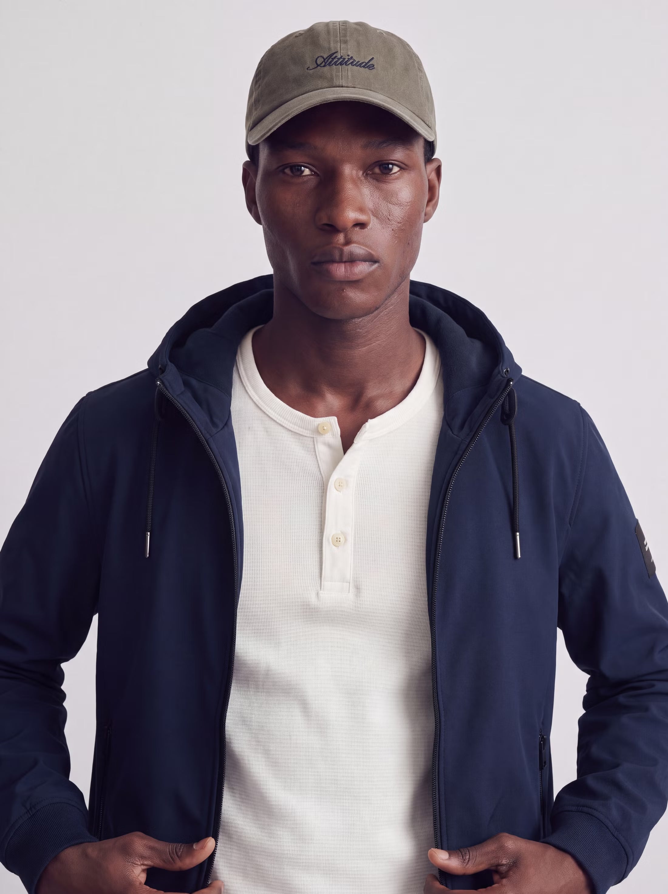 Jack&Jones Basic Softshell Hooded Jacket in Blue / Sky Captain
