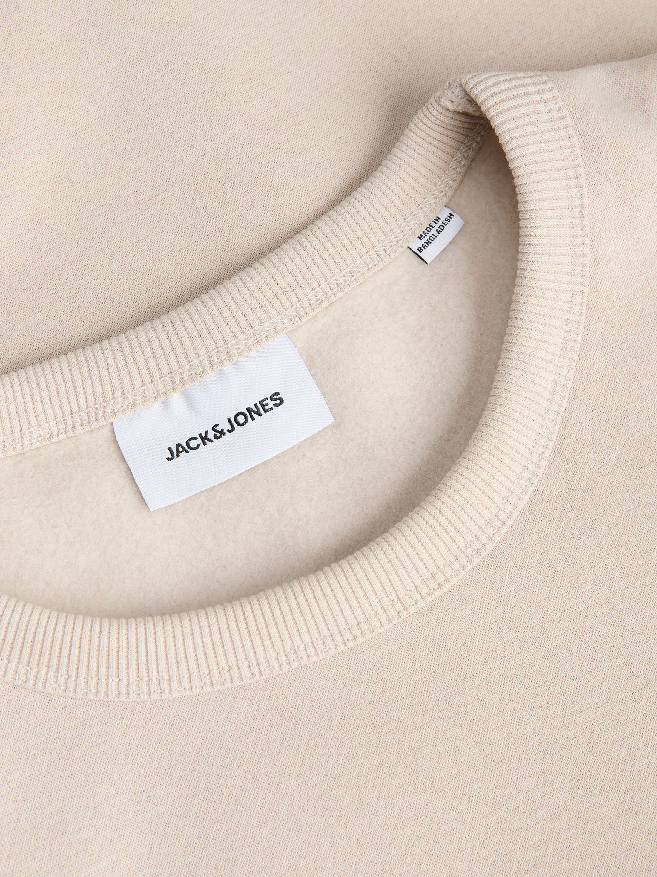 Jack&Jones Cleveland Sweatshirt in Light Grey / Moonbeam