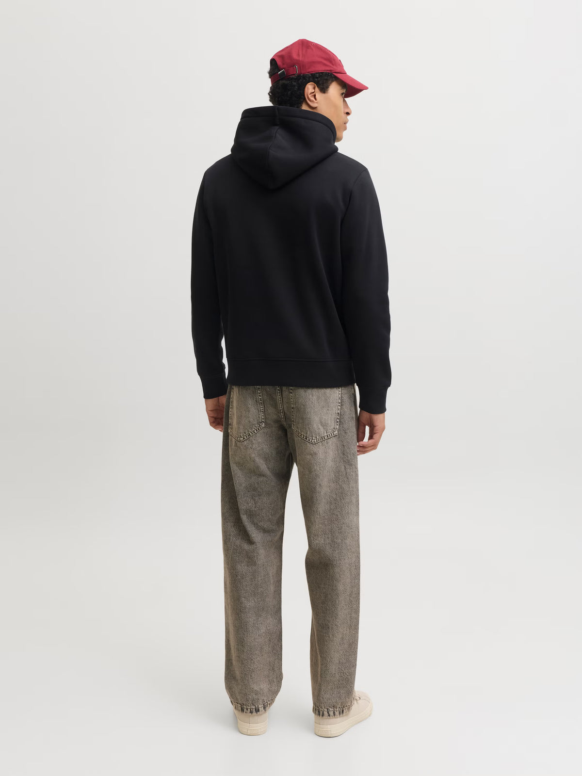 Jack&Jones Cleveland Sweat Hoodie in Black / BLACK