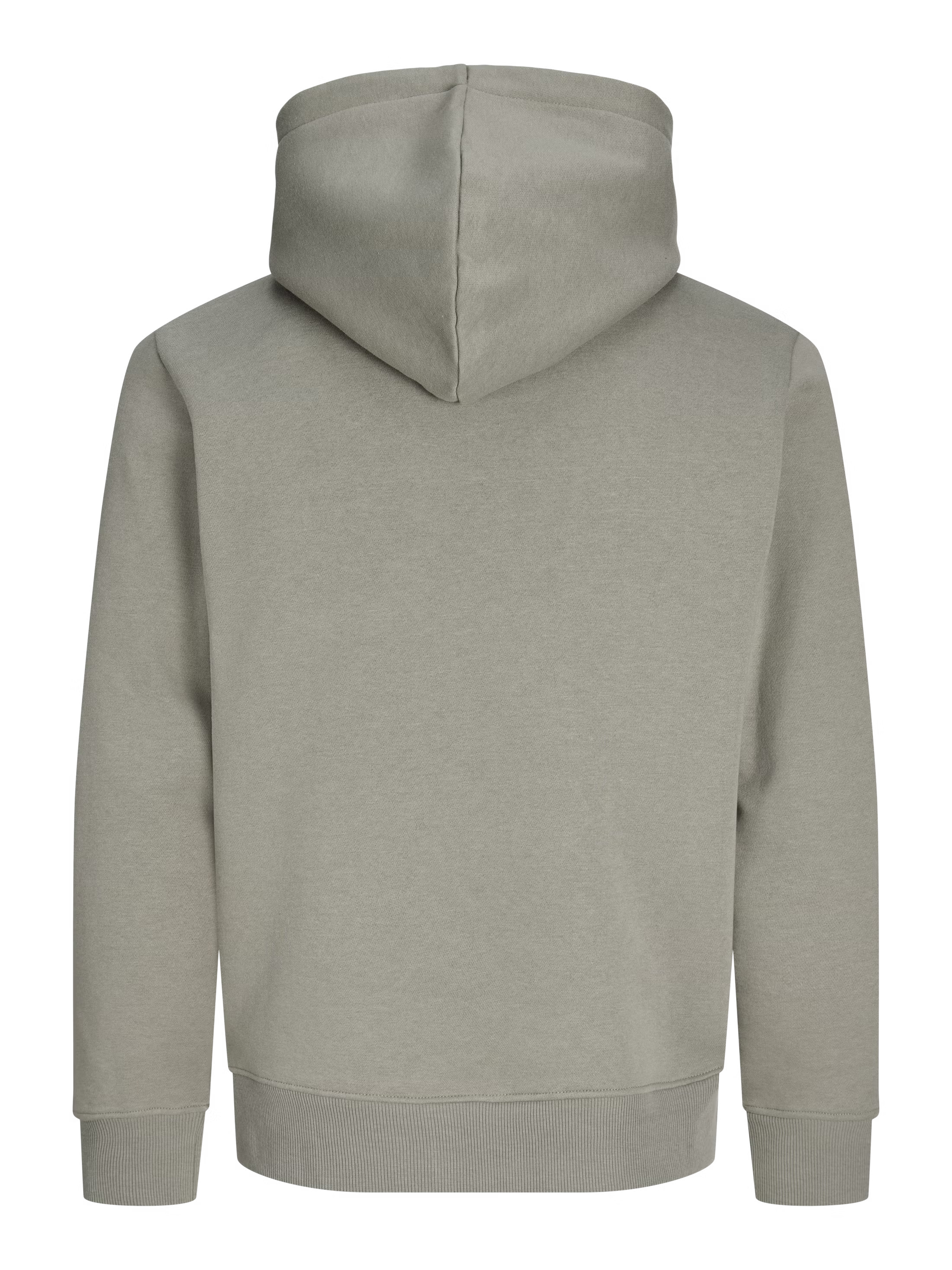 Jack&Jones Cleveland Sweat Hoodie in Grey / Vetiver