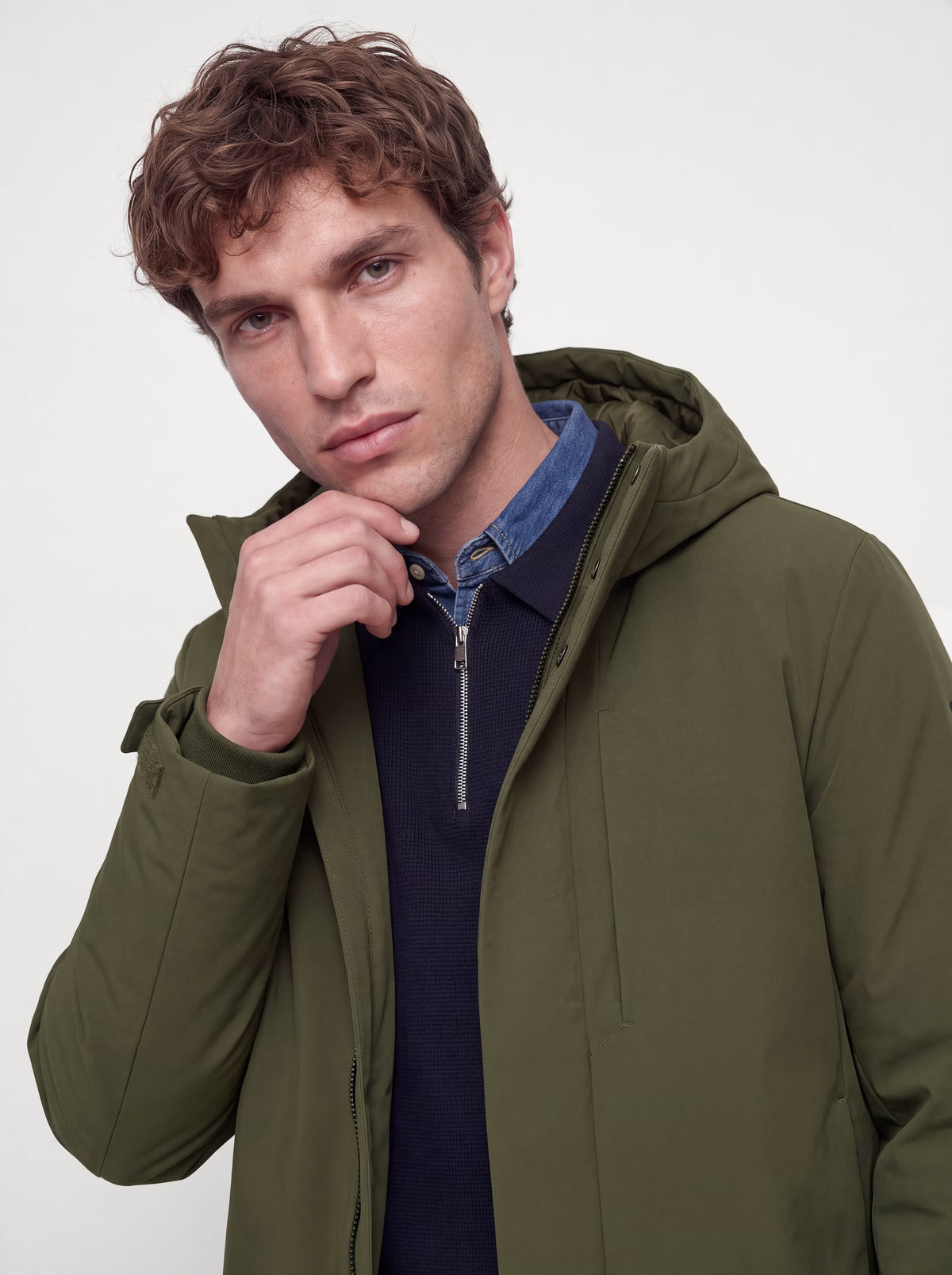 Jack & Jones Ekeen Hooded Jacket Grape Leaf Green