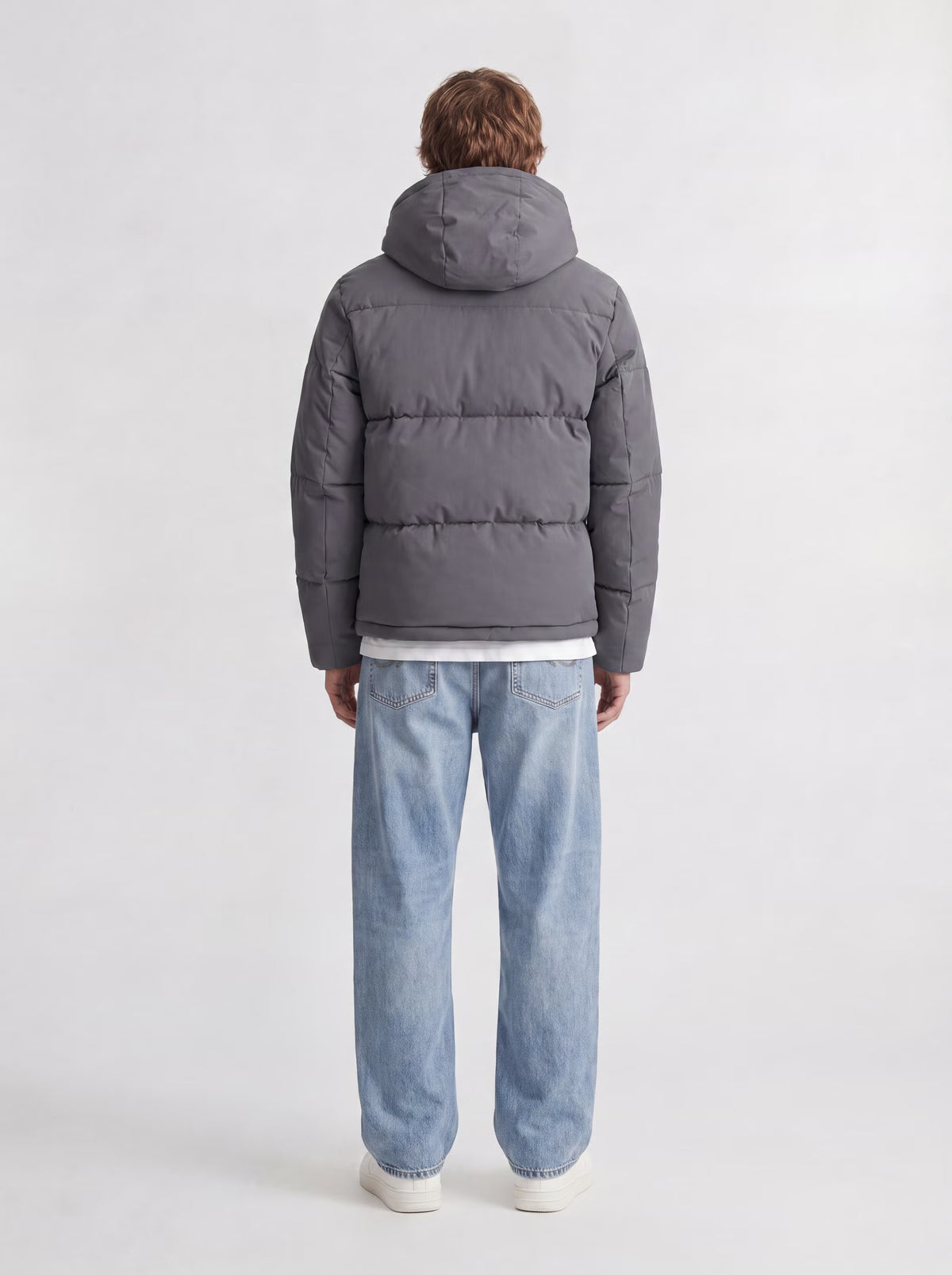 Jack & Jones Galaxy Insulated Puffer Jacket Grey Asphalt