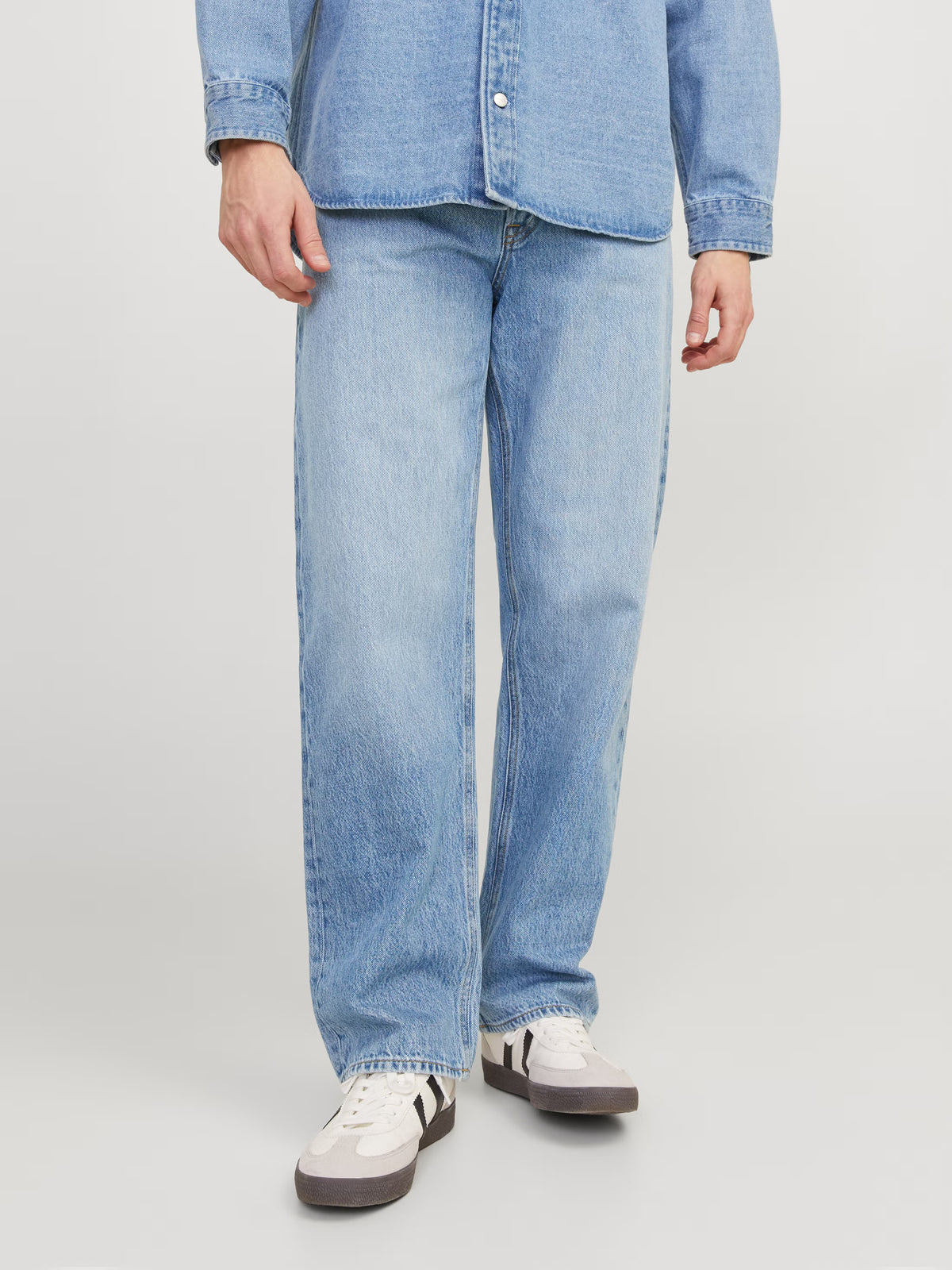 Jack&Jones JJIEDDIE JJORIGINAL SBD 326 Loose fit jeans - BLUE DENIM