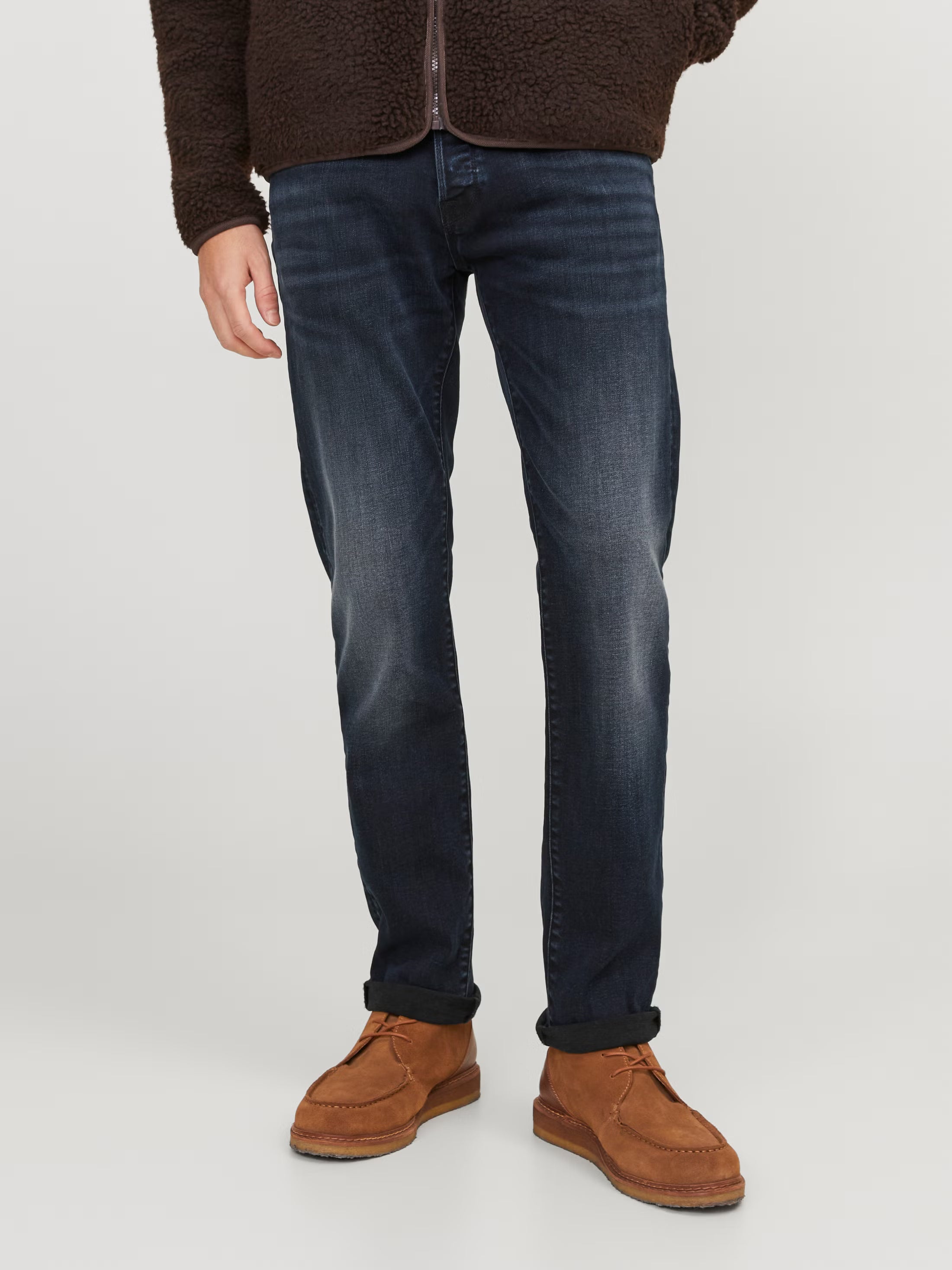 Jack&Jones JJIGLENN JJFOX 50SPS CB 104 Slim fit jeans - BLUE DENIM