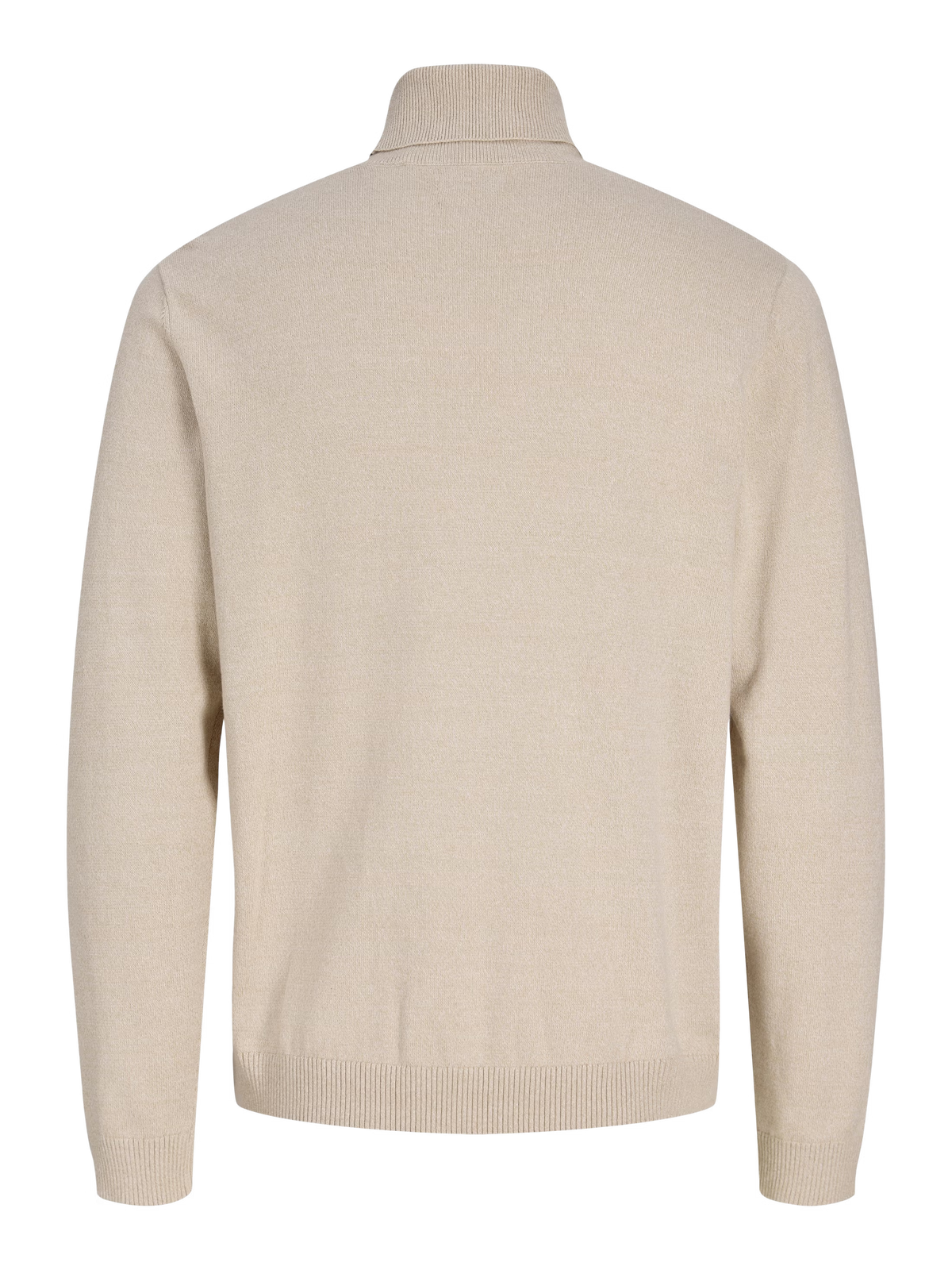 Jack&Jones Plain Turtleneck Basic Roll in Beige / Moonbeam
