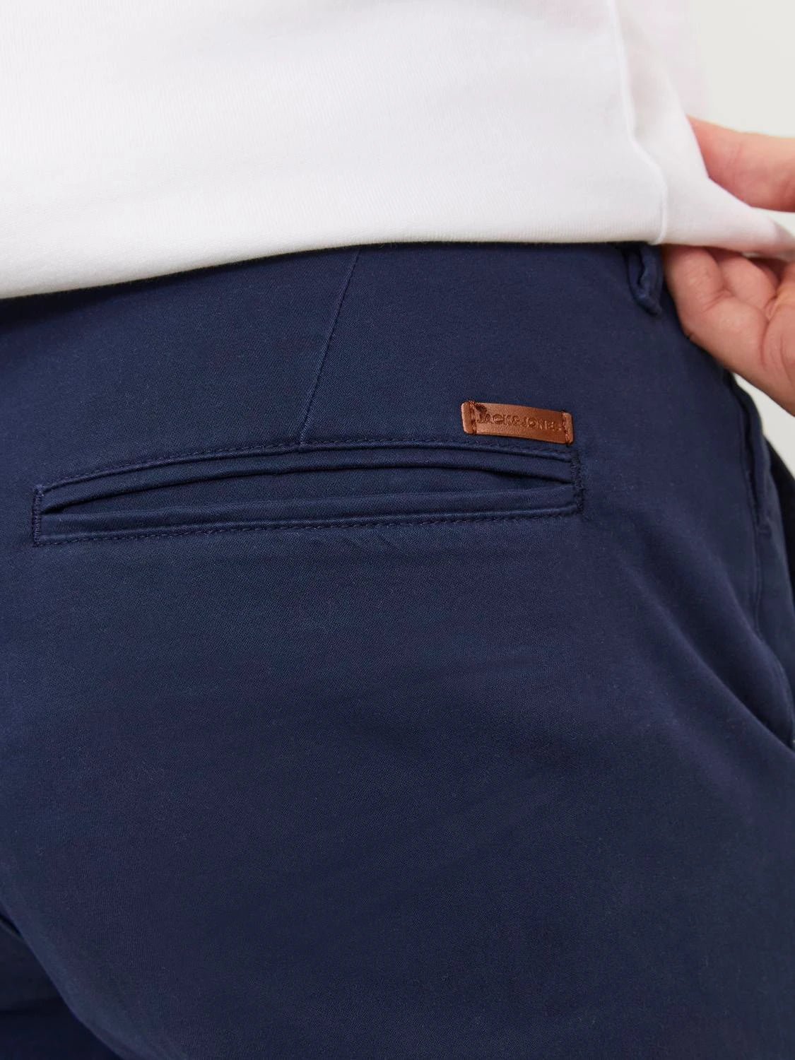 Jack & Jones Marco Slim Fit Low Rise Chino pants in NAVY