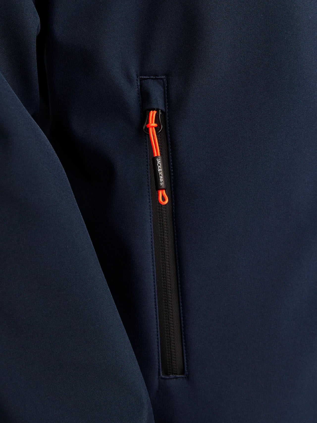 Jack & Jones water-resistant Softshell Hooded Jacket Taylor - NAVY
