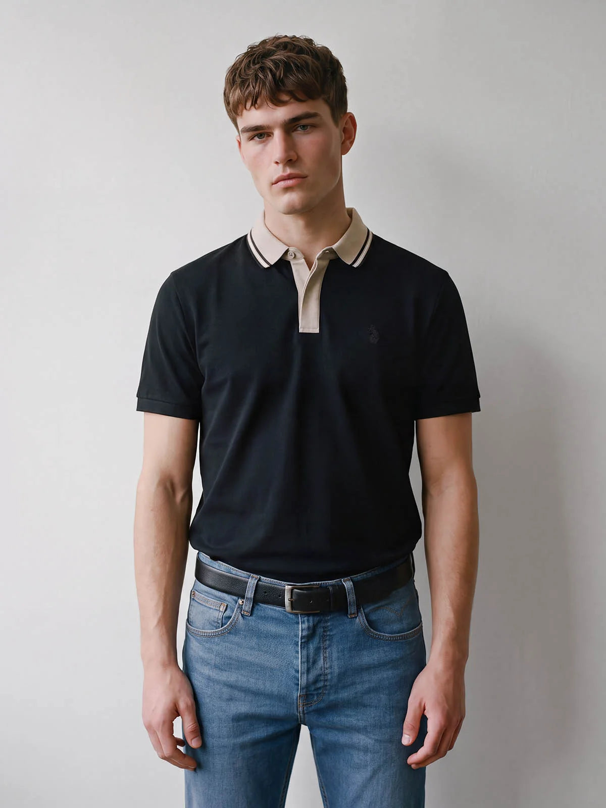 Luke Est 1977 leo polo shirt - black hardnut