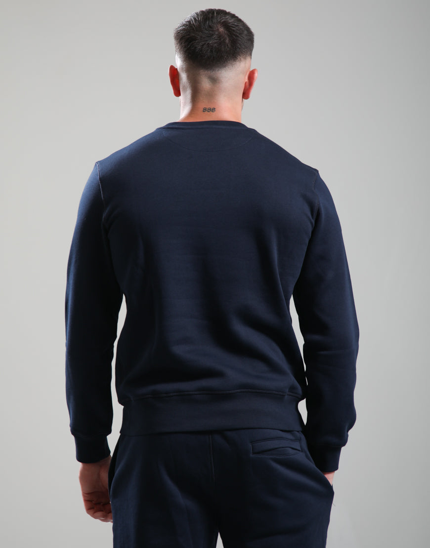 Marshall Artist Marchio Crew Neck Sweat // Navy
